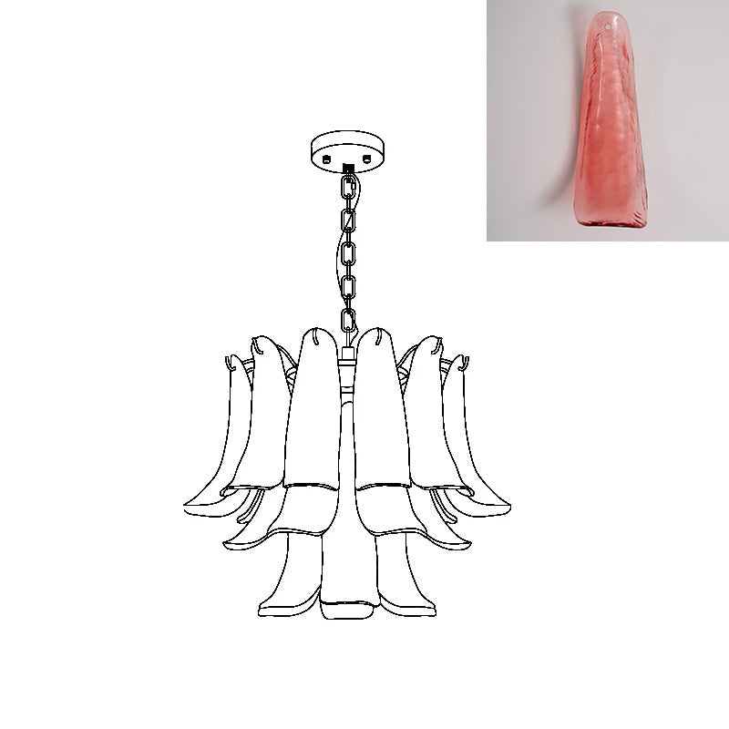 Hariro Petal Chandelier