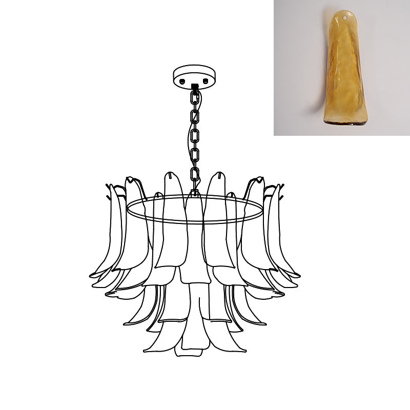 Hariro Petal Chandelier