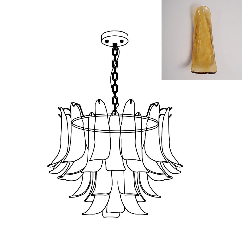 Hariro Petal Chandelier