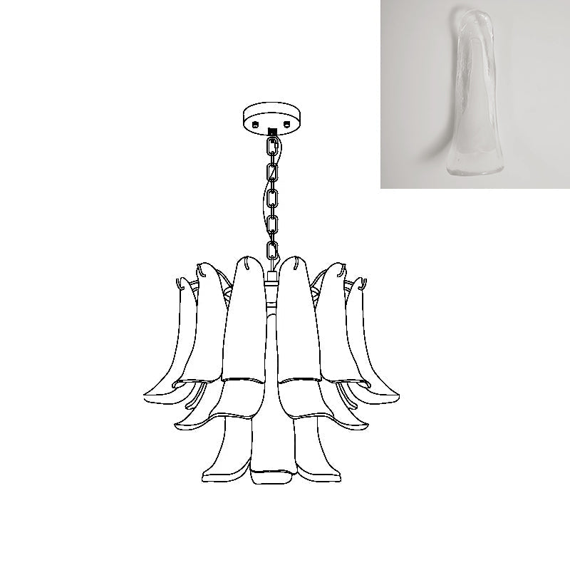 Hariro Petal Chandelier