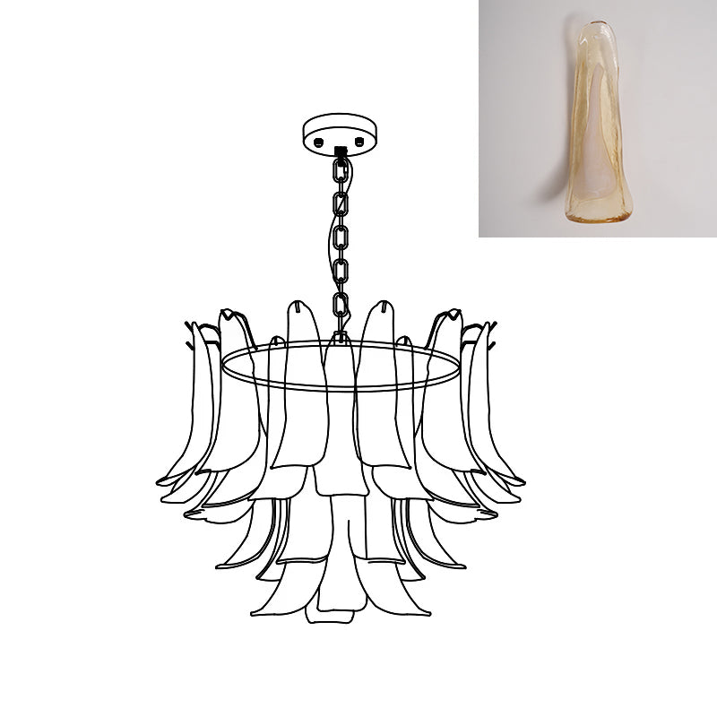 Hariro Petal Chandelier