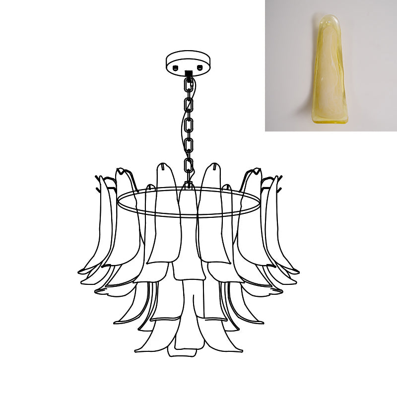 Hariro Petal Chandelier