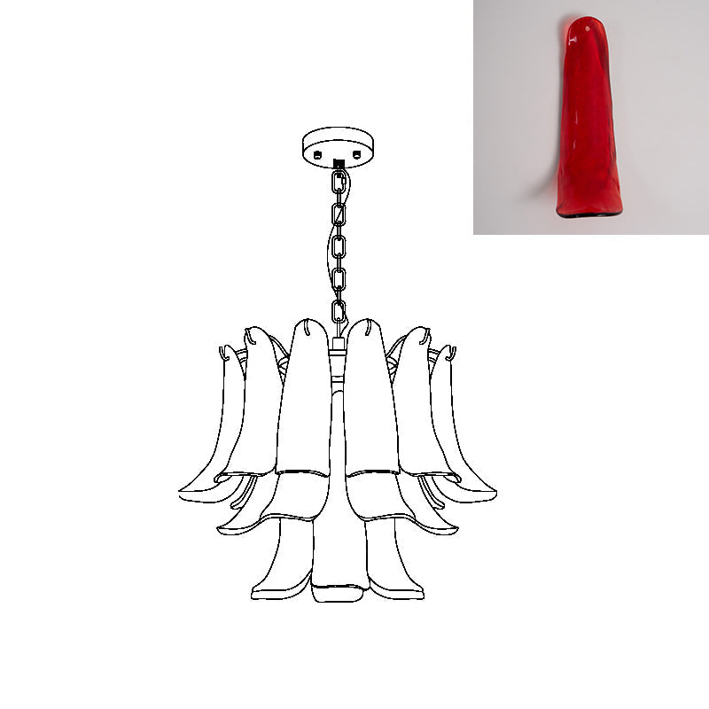Hariro Petal Chandelier