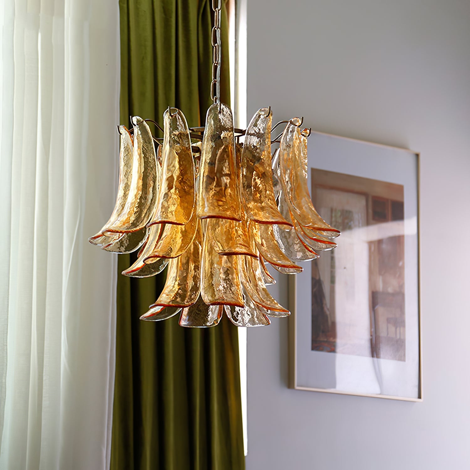 Hariro Petal Chandelier