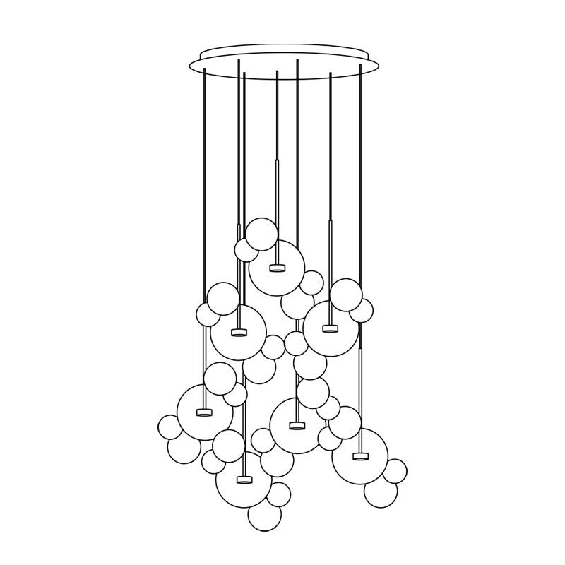 Delna Bubble Pendant Light