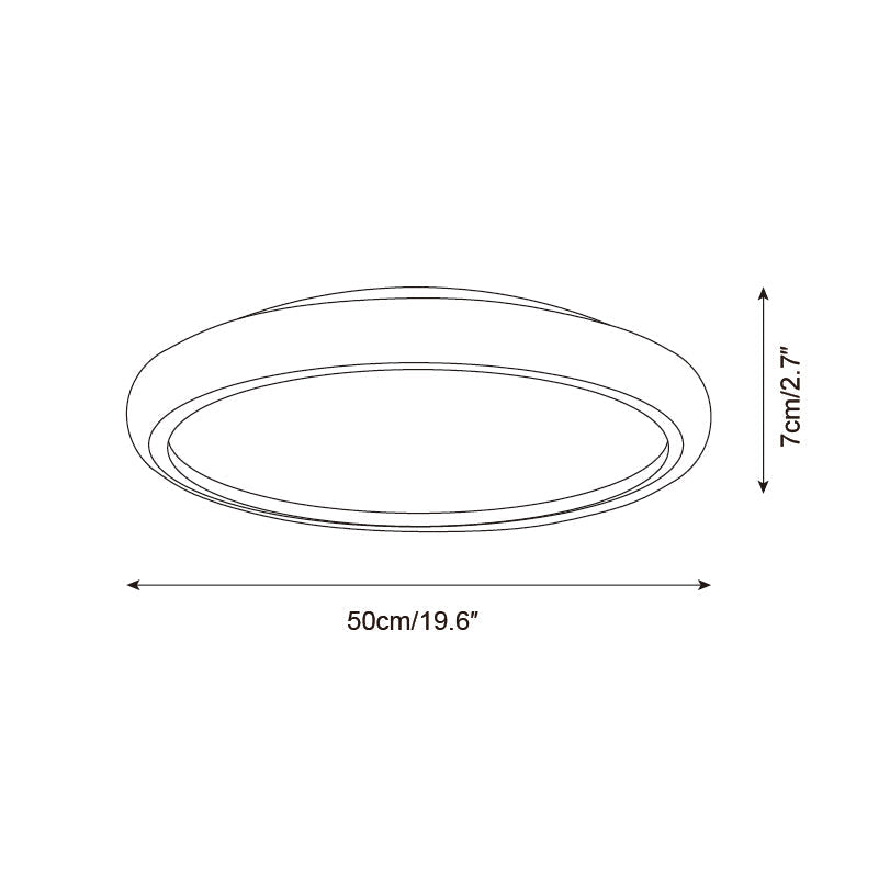 Neltusa Japandi Style Ceiling Light