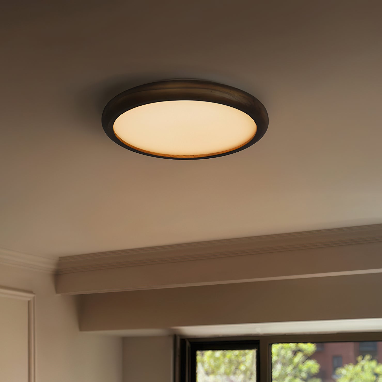 Neltusa Japandi Style Ceiling Light