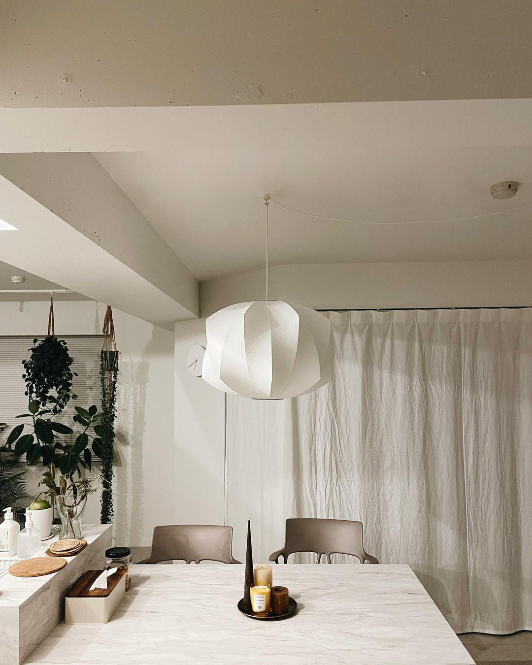 Paxa Bubble Plug In Pendant Light