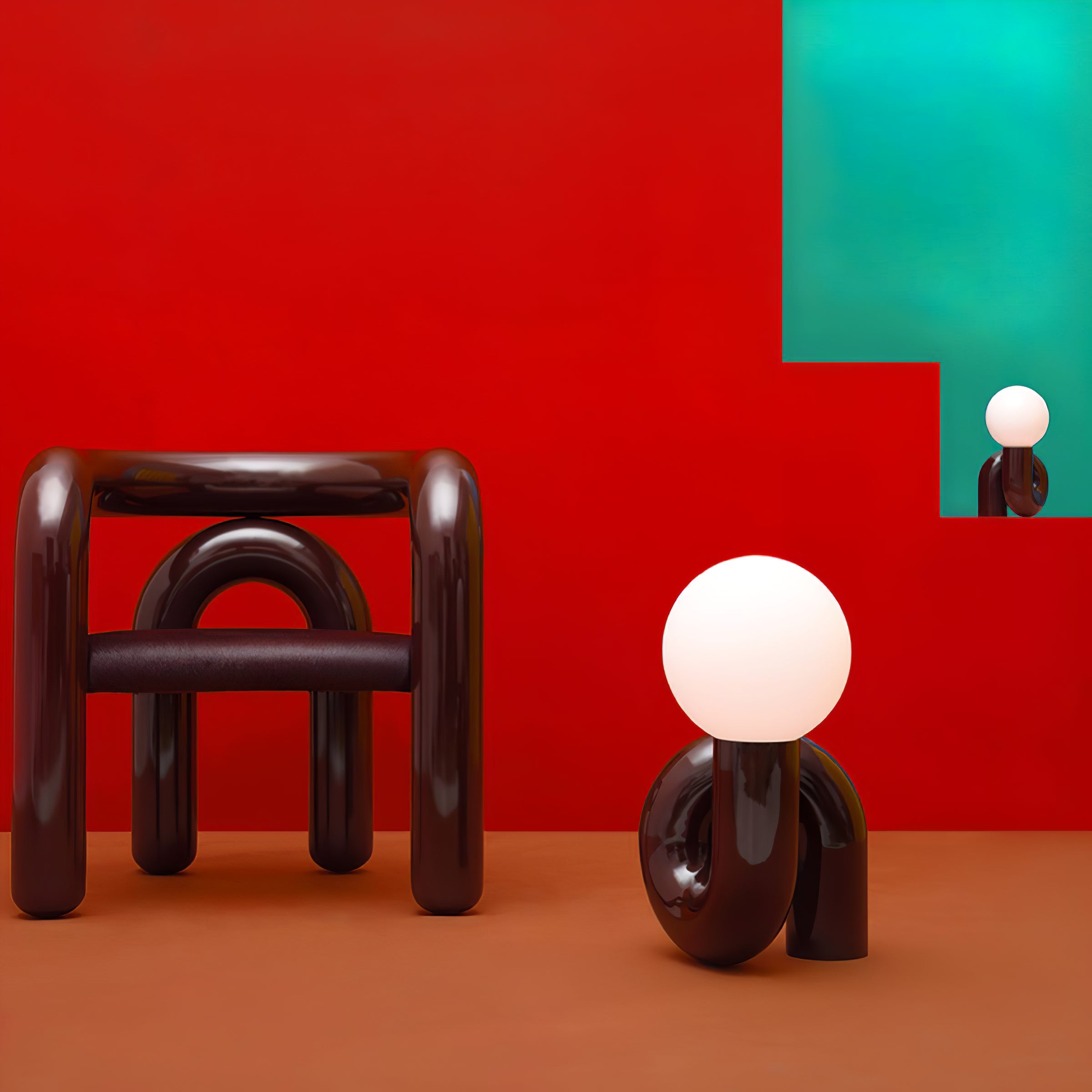 Curlshape Table Lamp