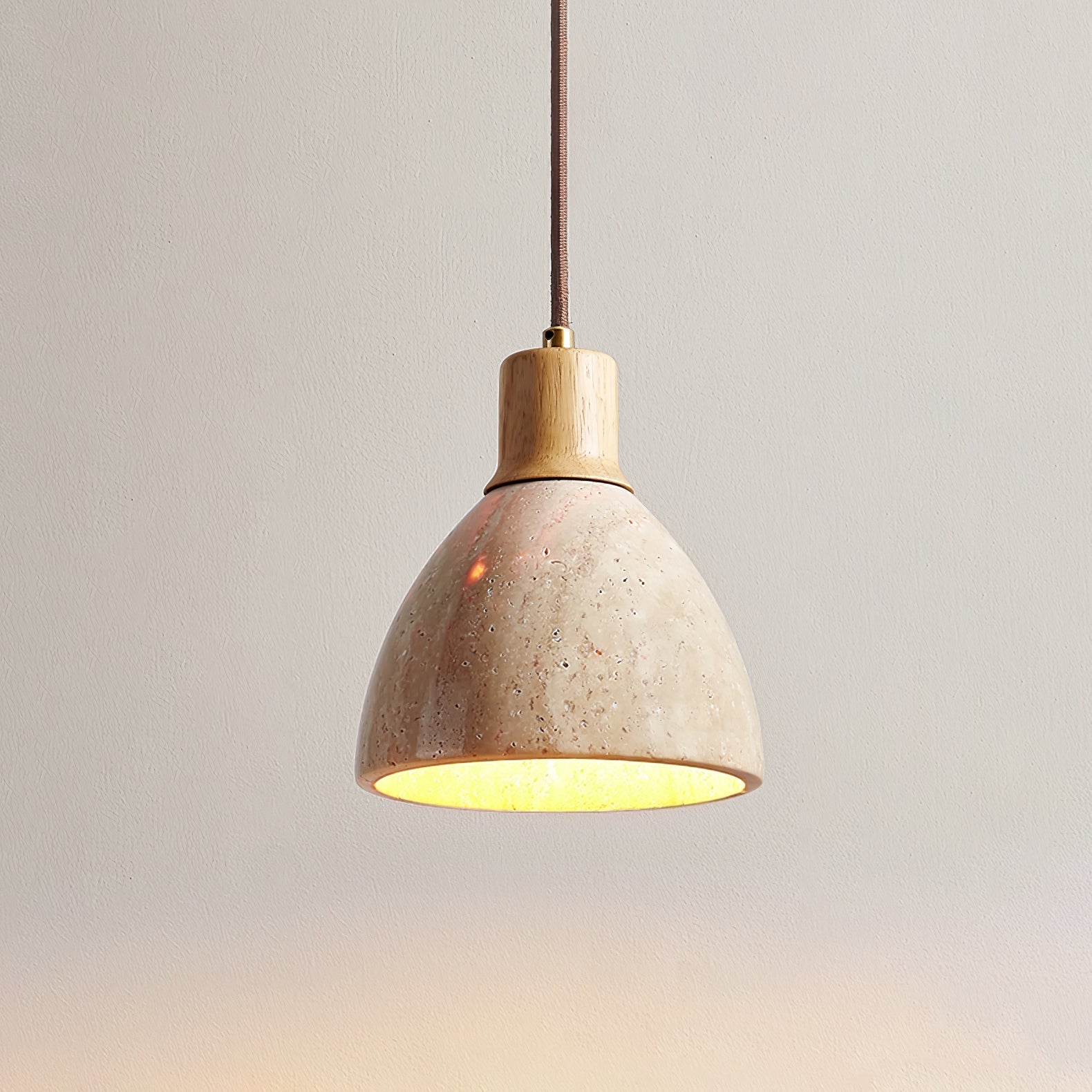 Mivo Natural Stone Pendant Light