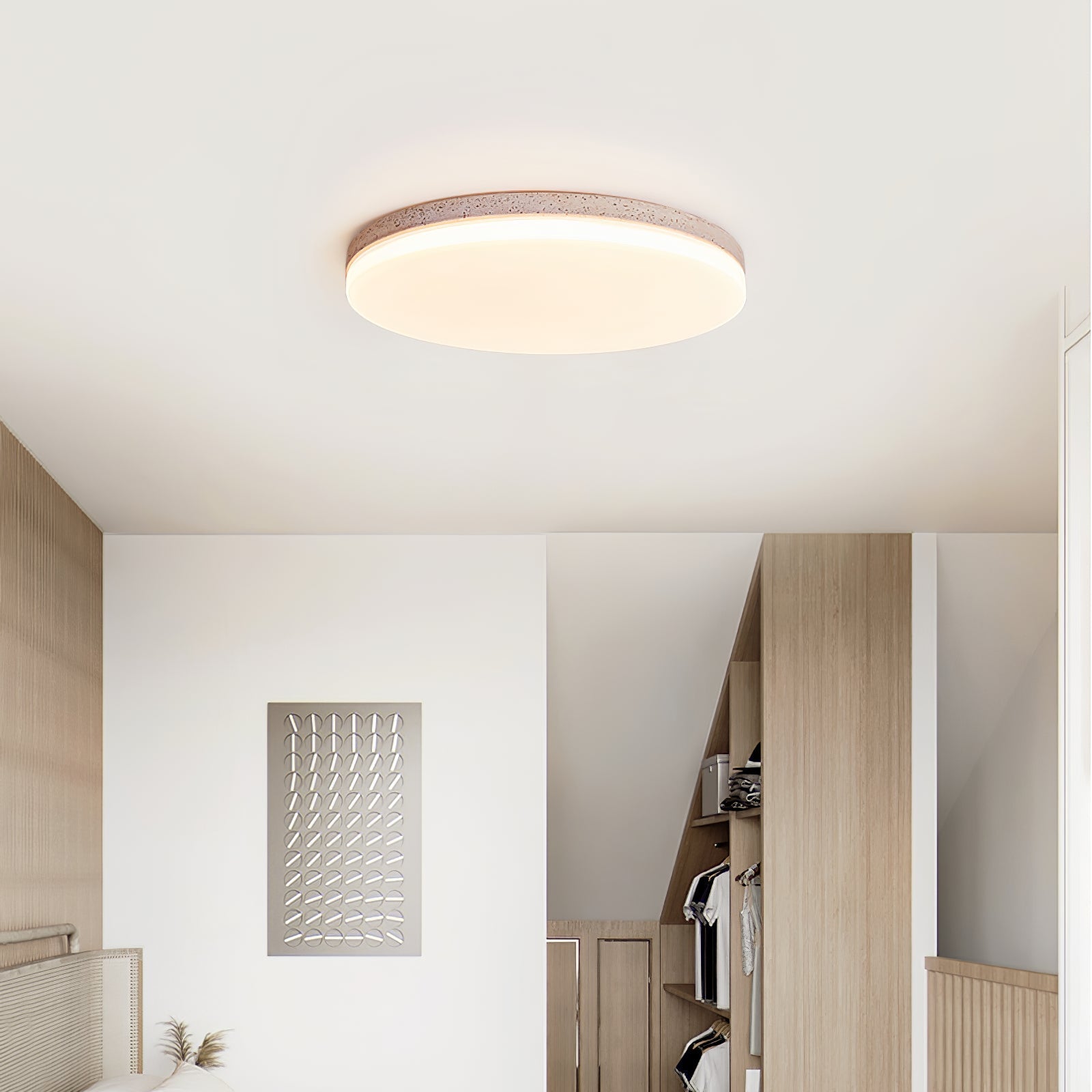 Noaze Natural Stone Ceiling Light