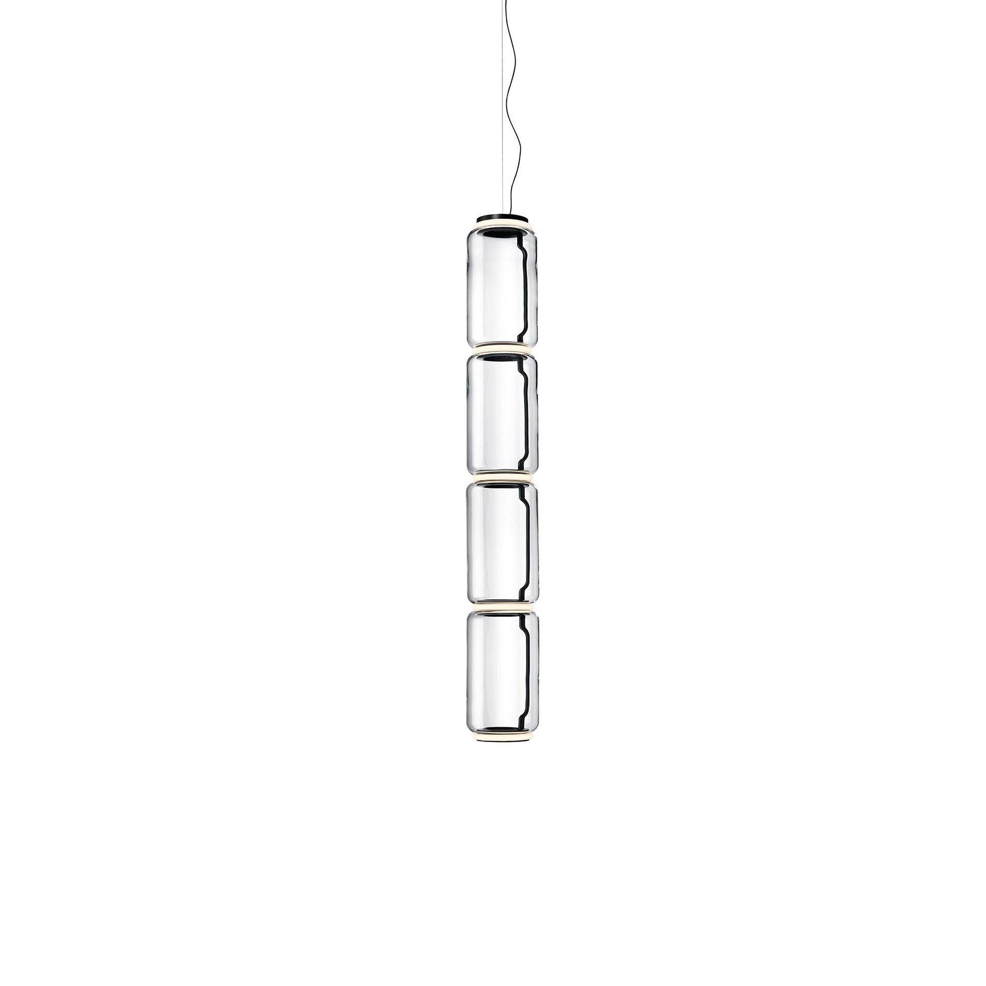 Teyylino Cylindrical Glass Pendant Light
