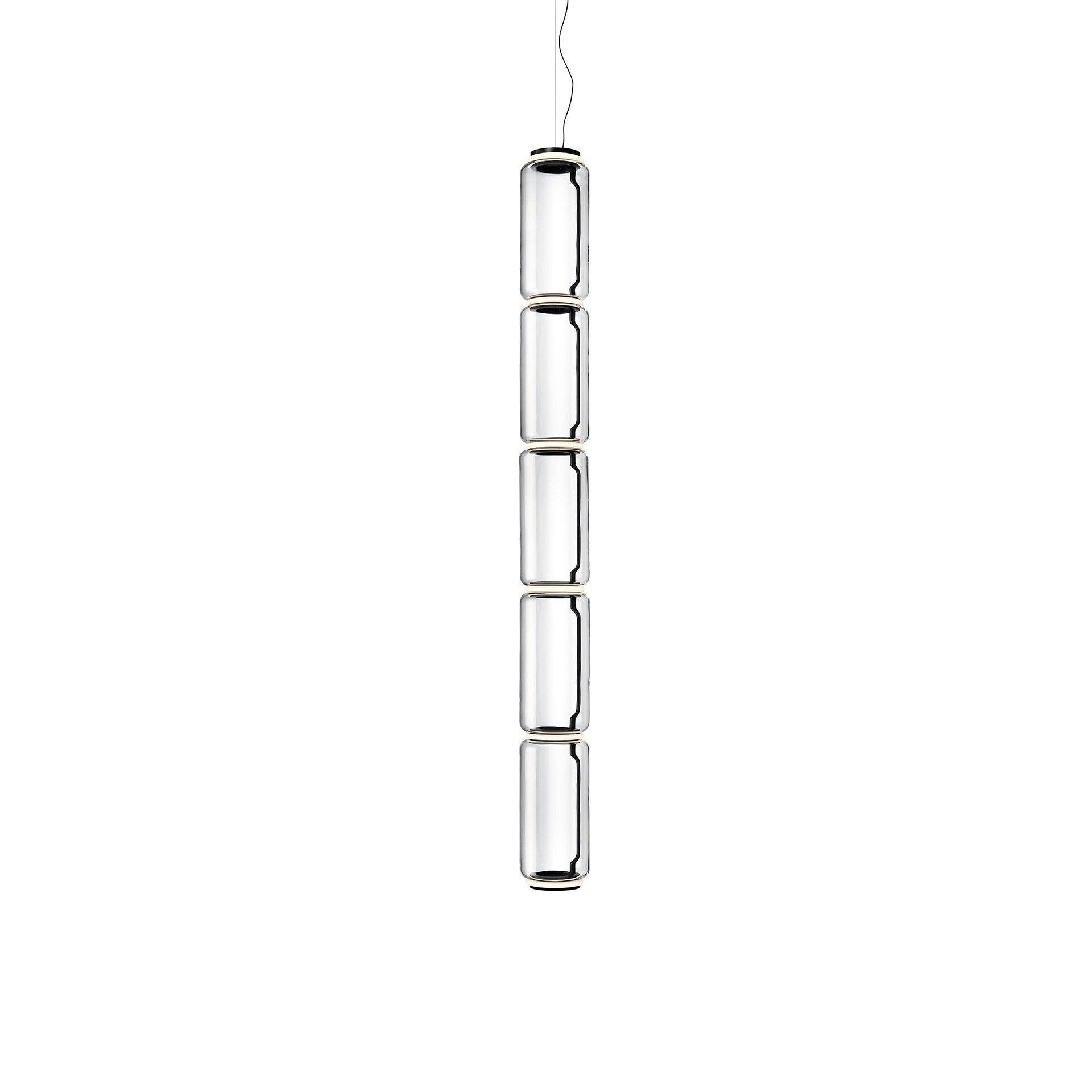 Teyylino Cylindrical Glass Pendant Light