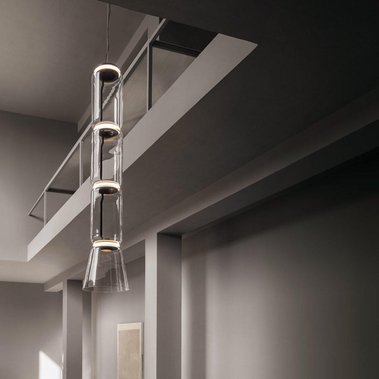 Teyylino Cylindrical Glass Pendant Light