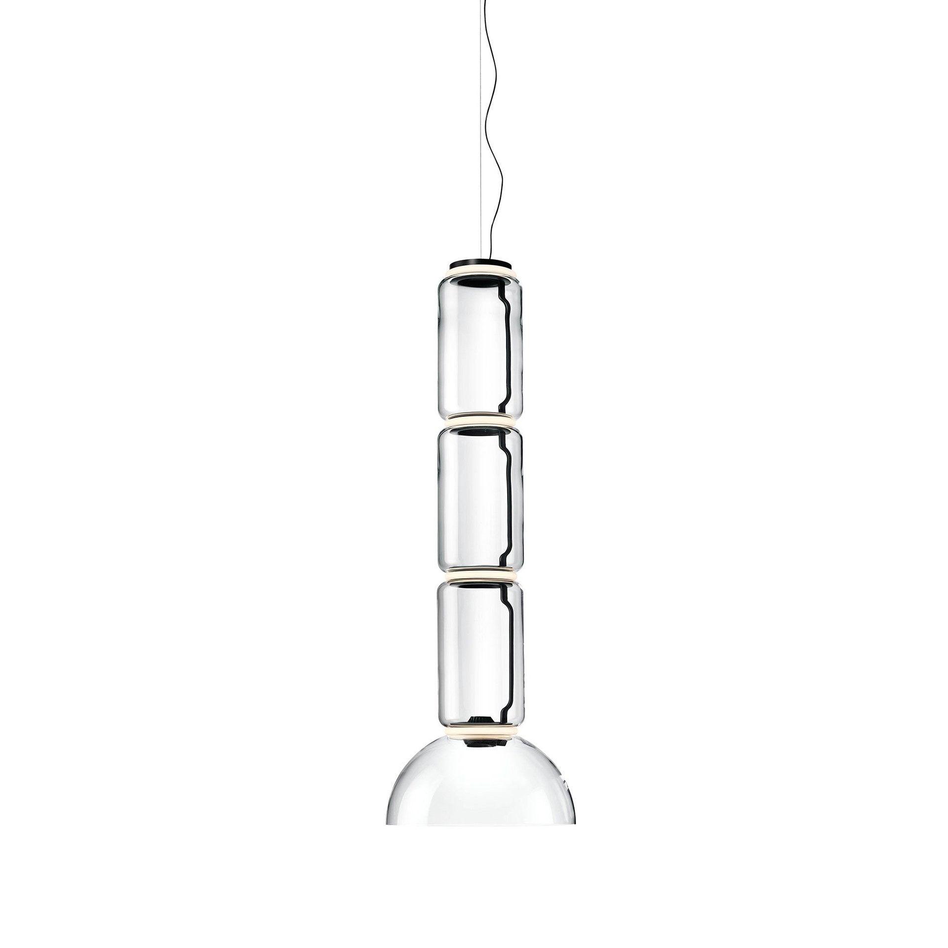 Teyylino Cylindrical Glass Pendant Light