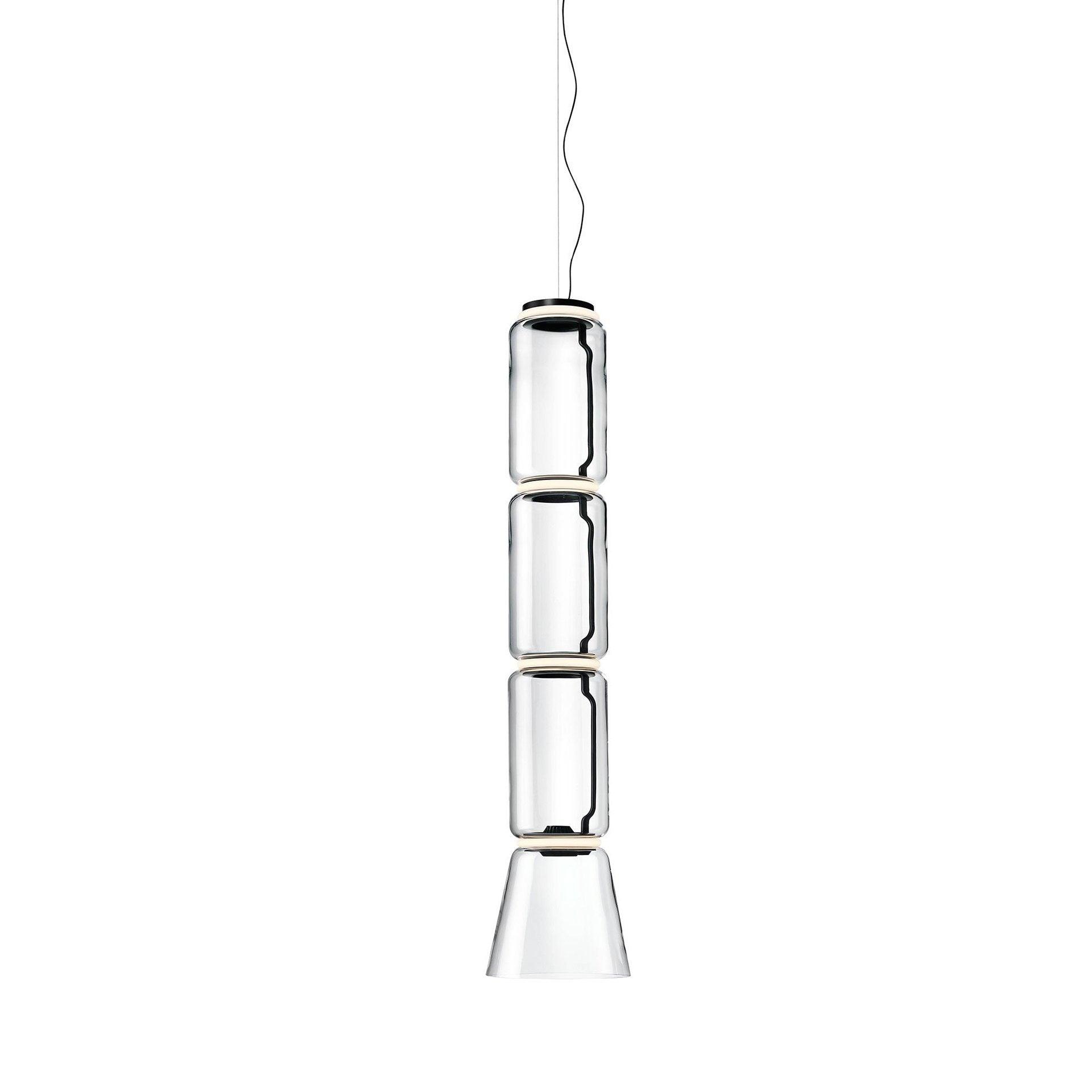 Teyylino Cylindrical Glass Pendant Light
