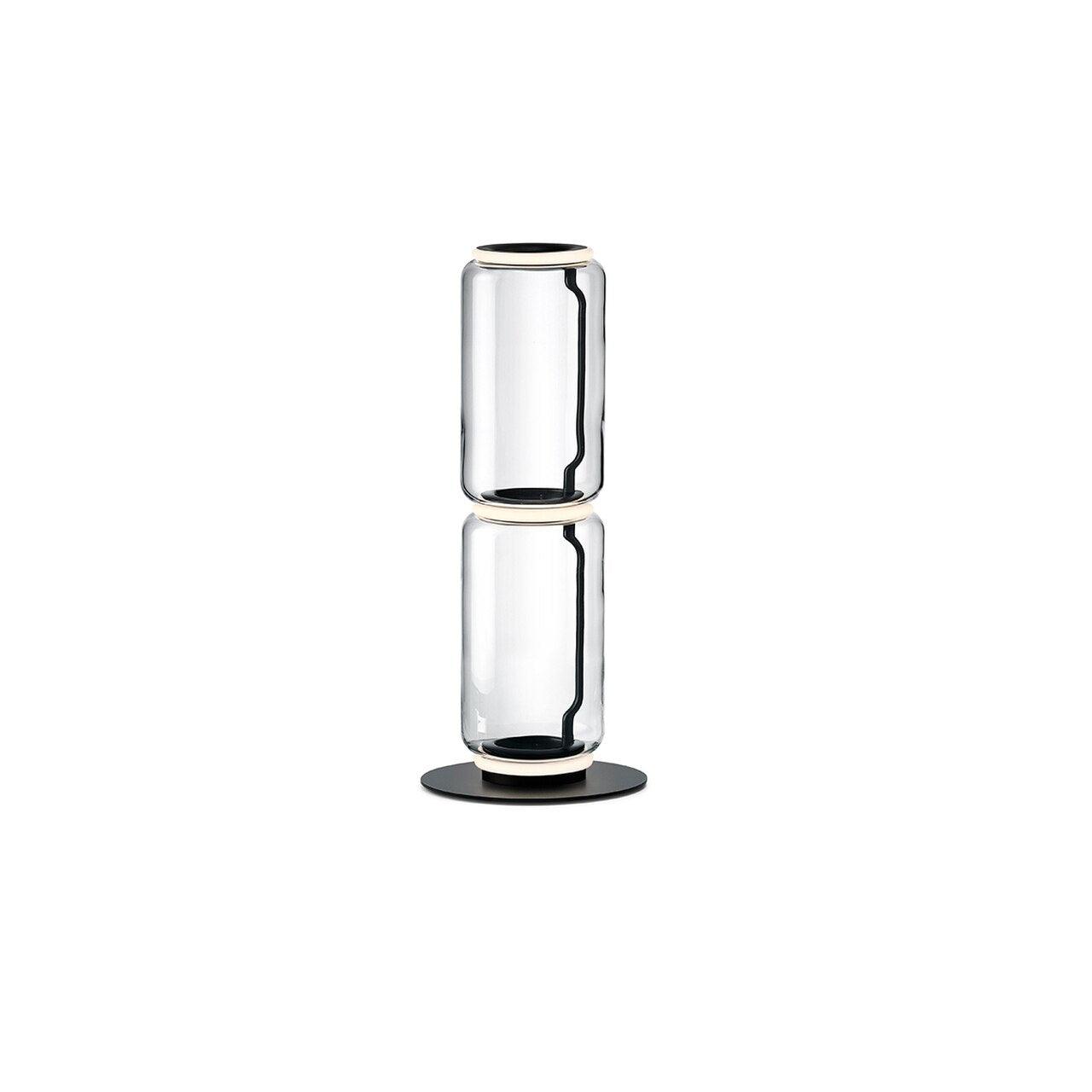 Teyylino Cylindrical Glass Floor Lamp