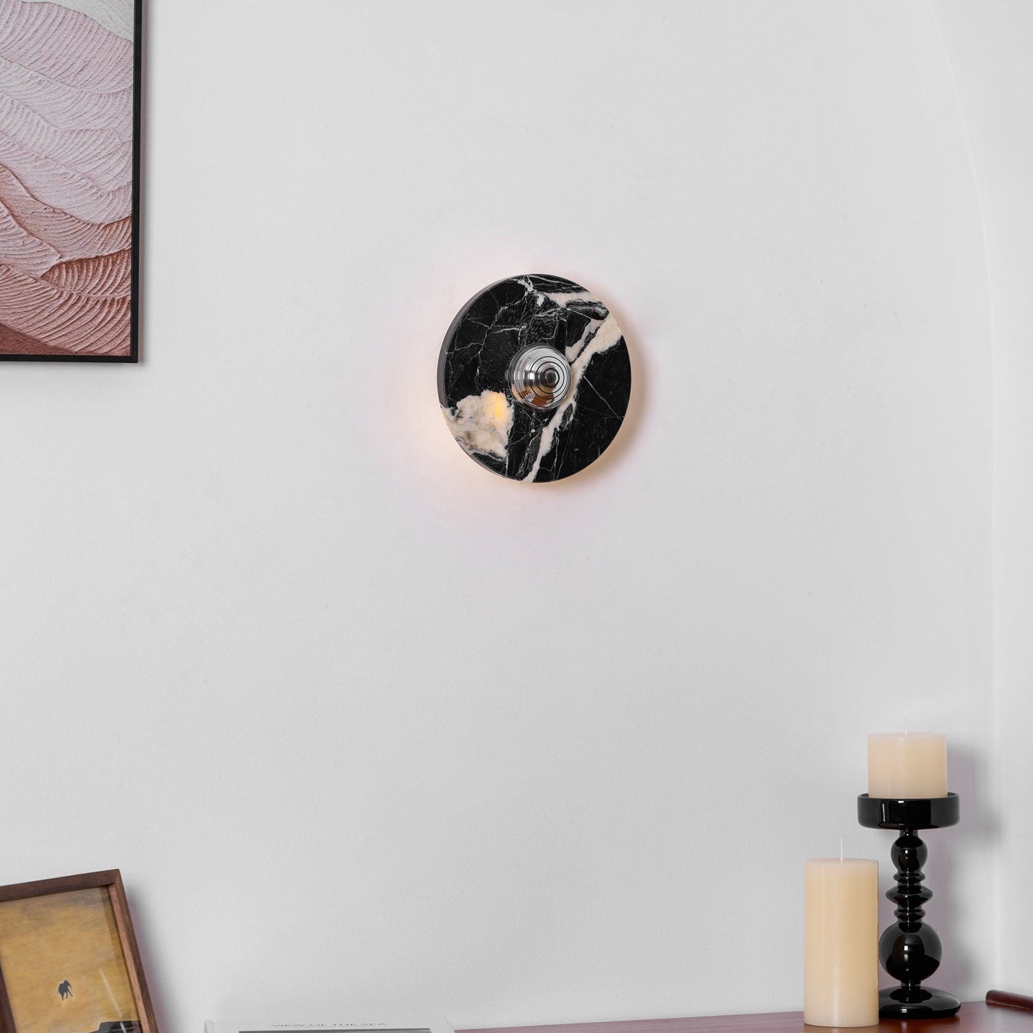 Vesowe Marble Wall Light