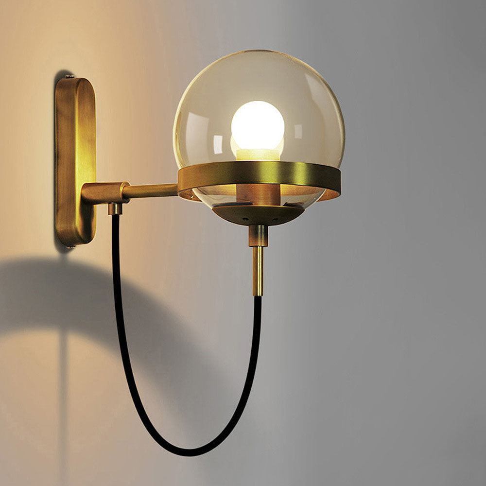 Zelva Retro Spherical Wall Light