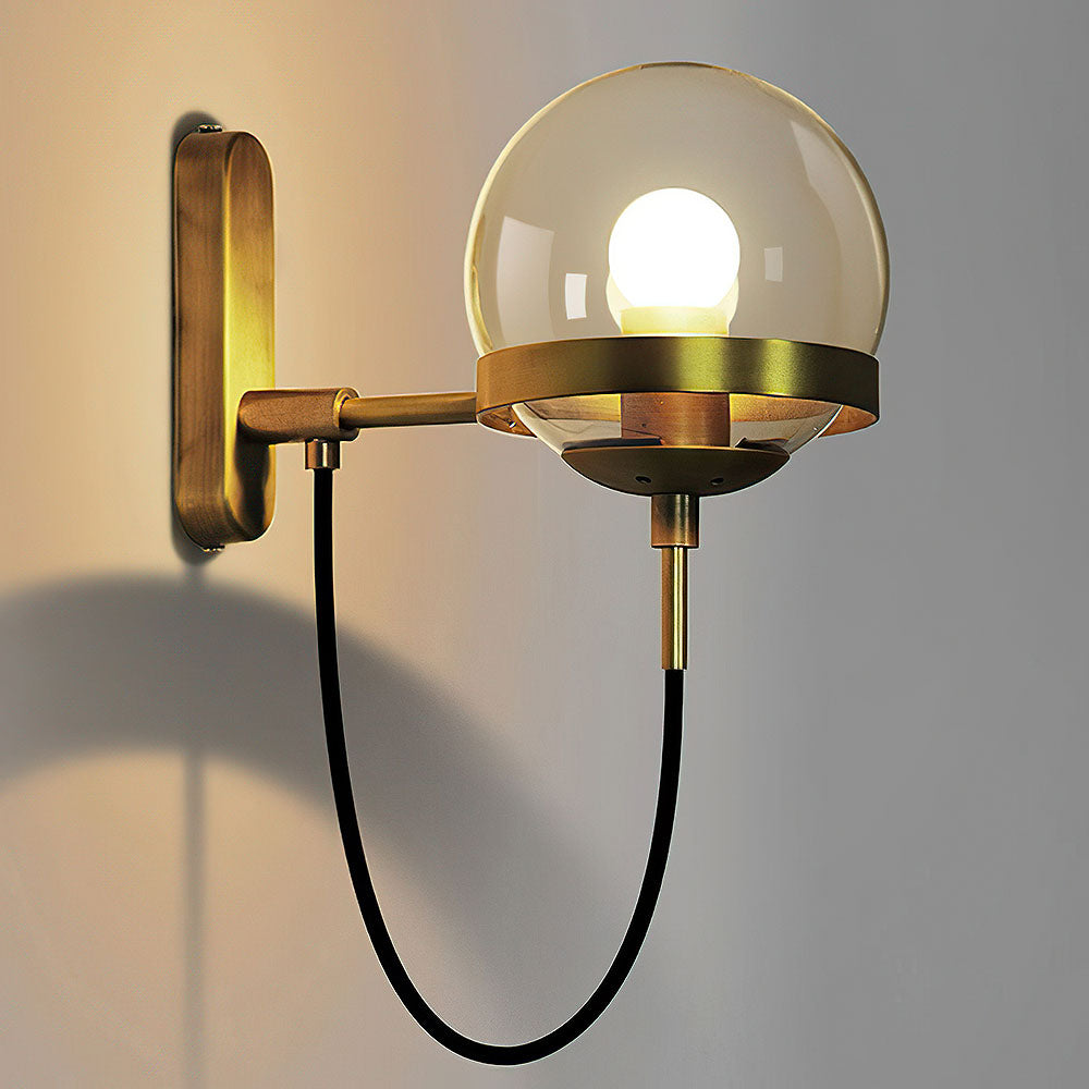 Zelva Retro Spherical Wall Light