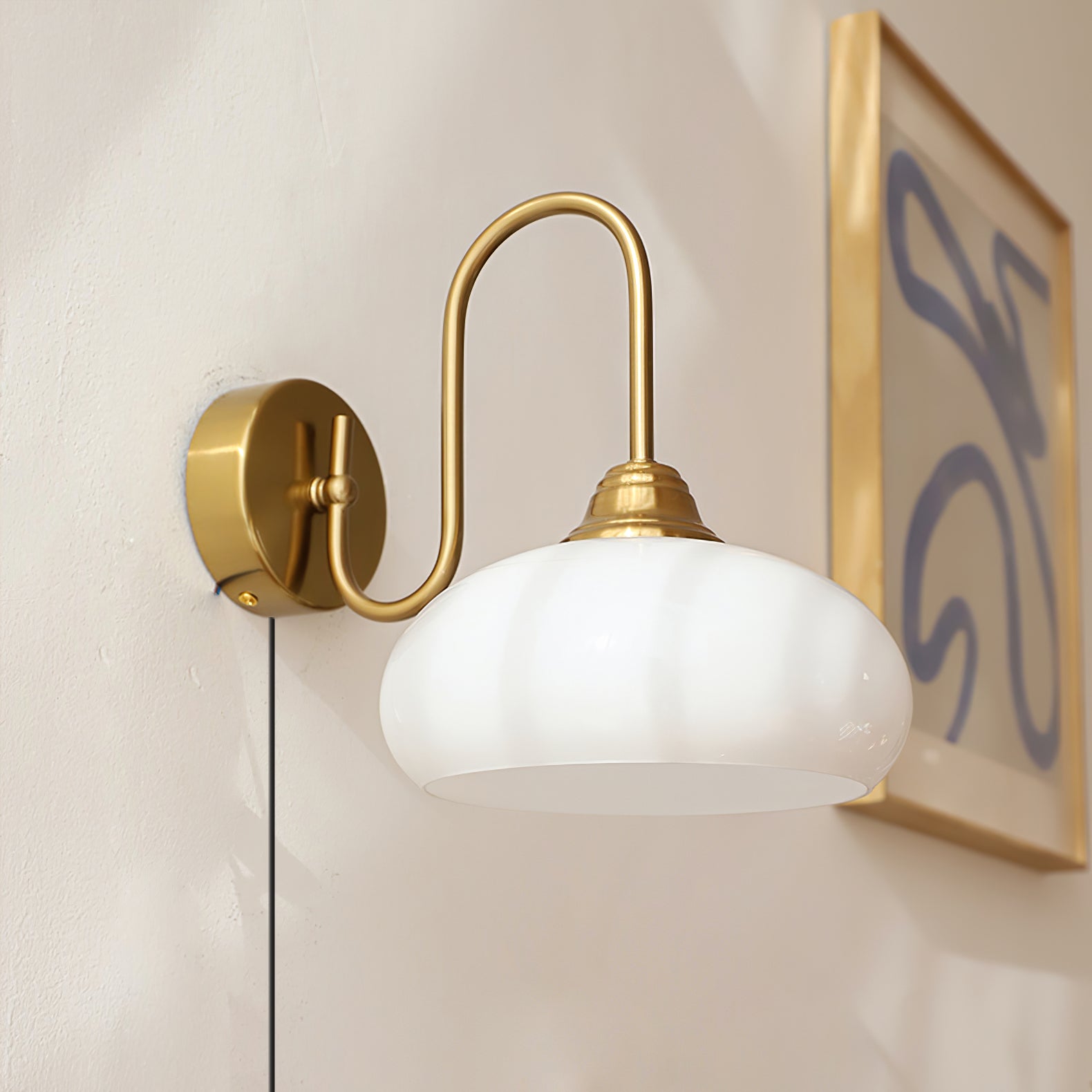 Harelay Plug In Wall Light