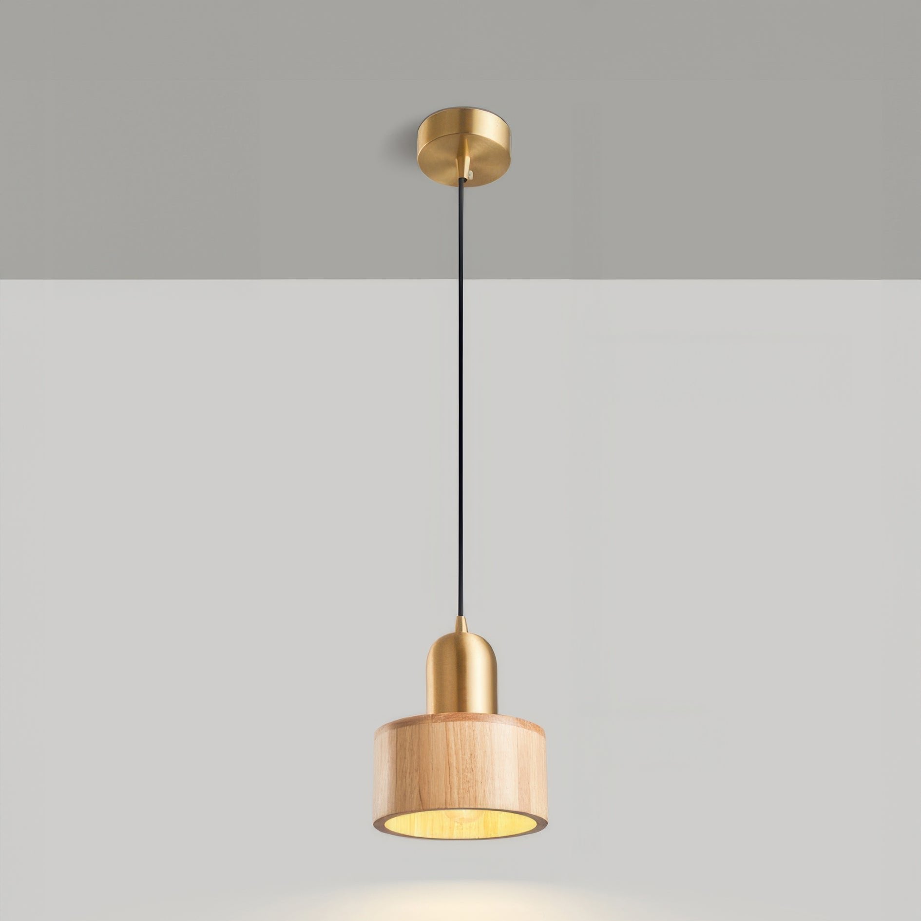Japanese Cone Pendant Light