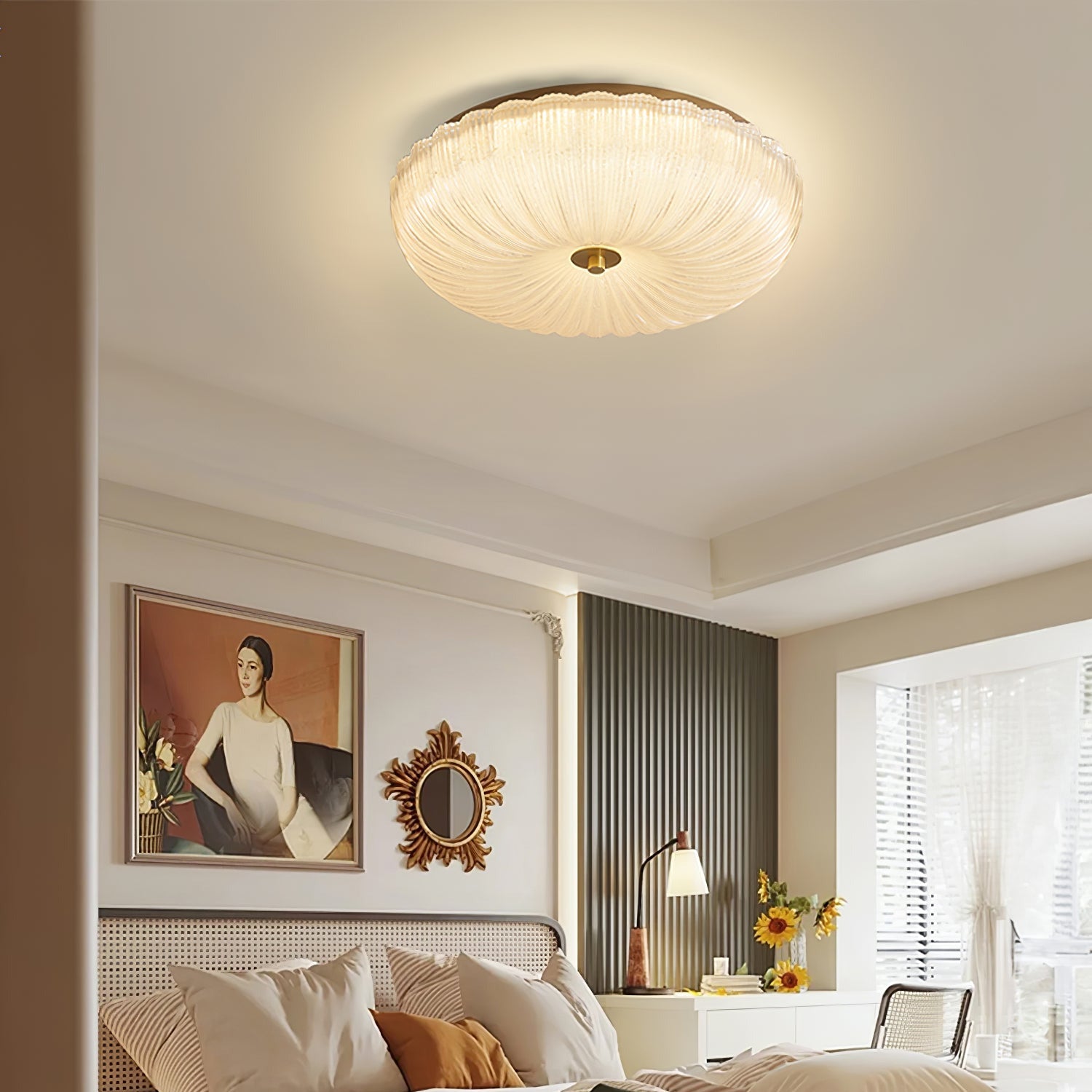 Tavroel Round Ceiling Light