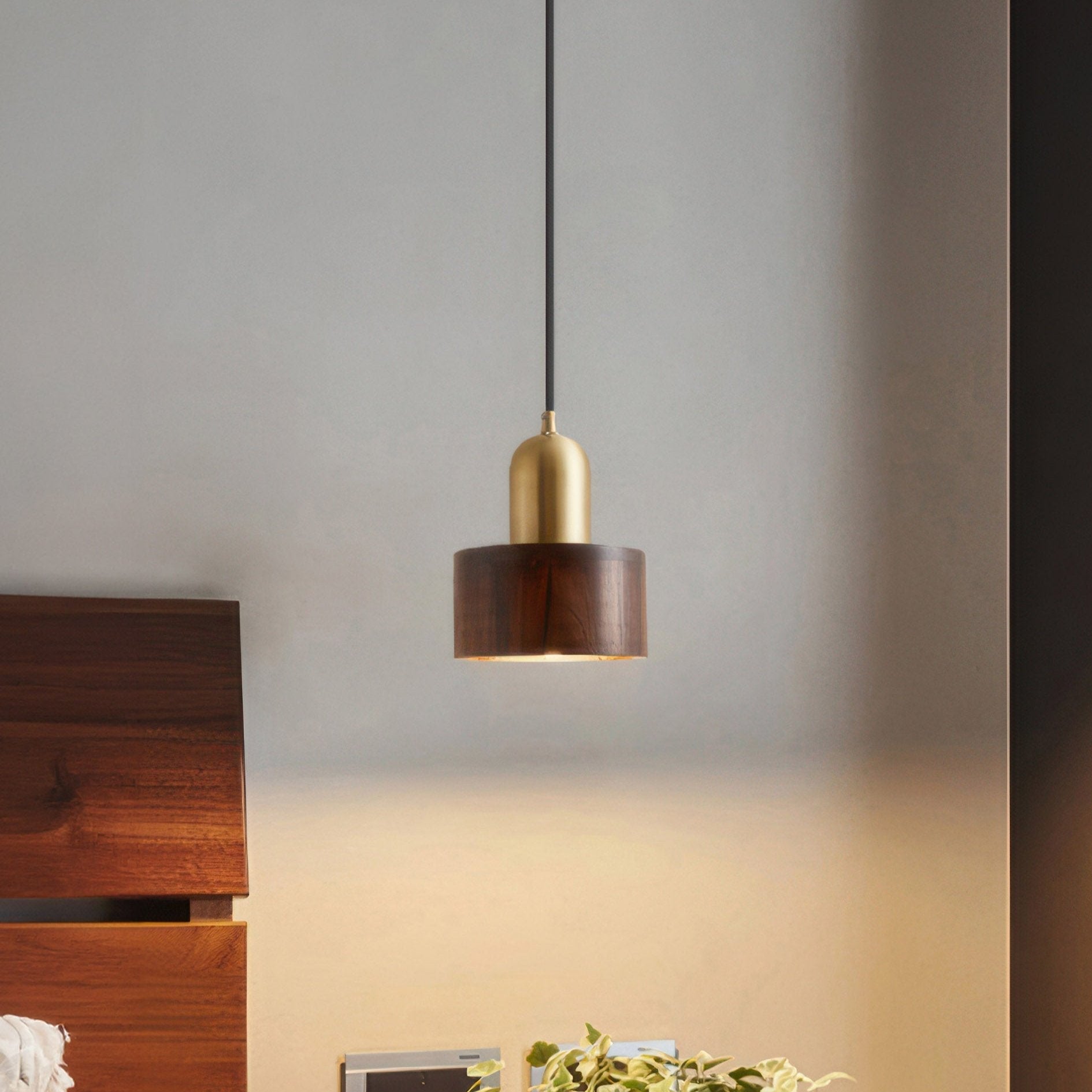 Japanese Cone Pendant Light