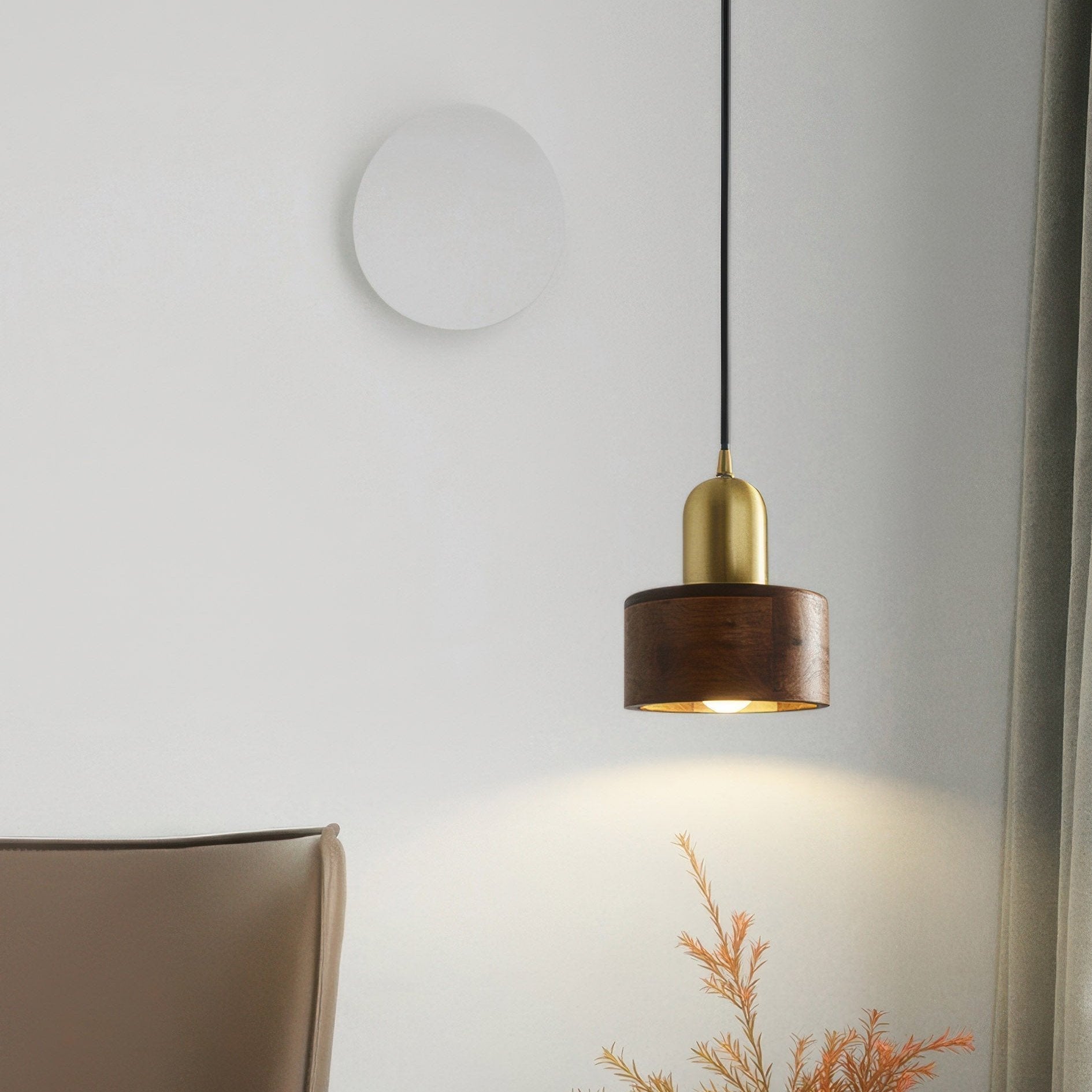 Japanese Cone Pendant Light
