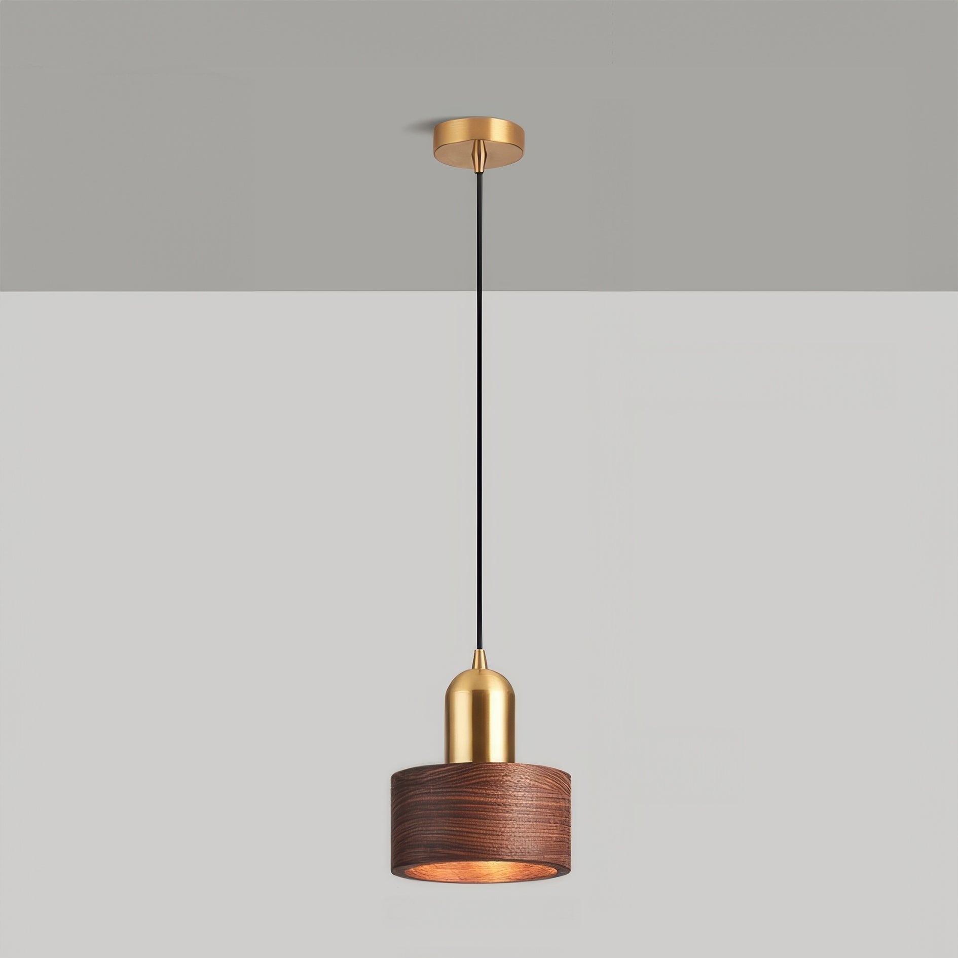 Japanese Cone Pendant Light