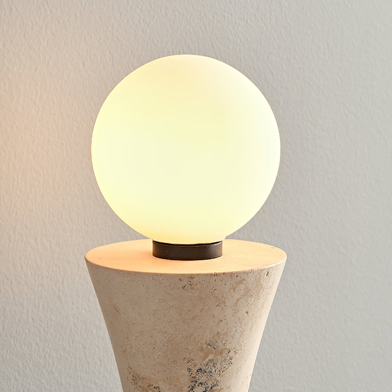 Obelize Duo Natural Stone Wall Light