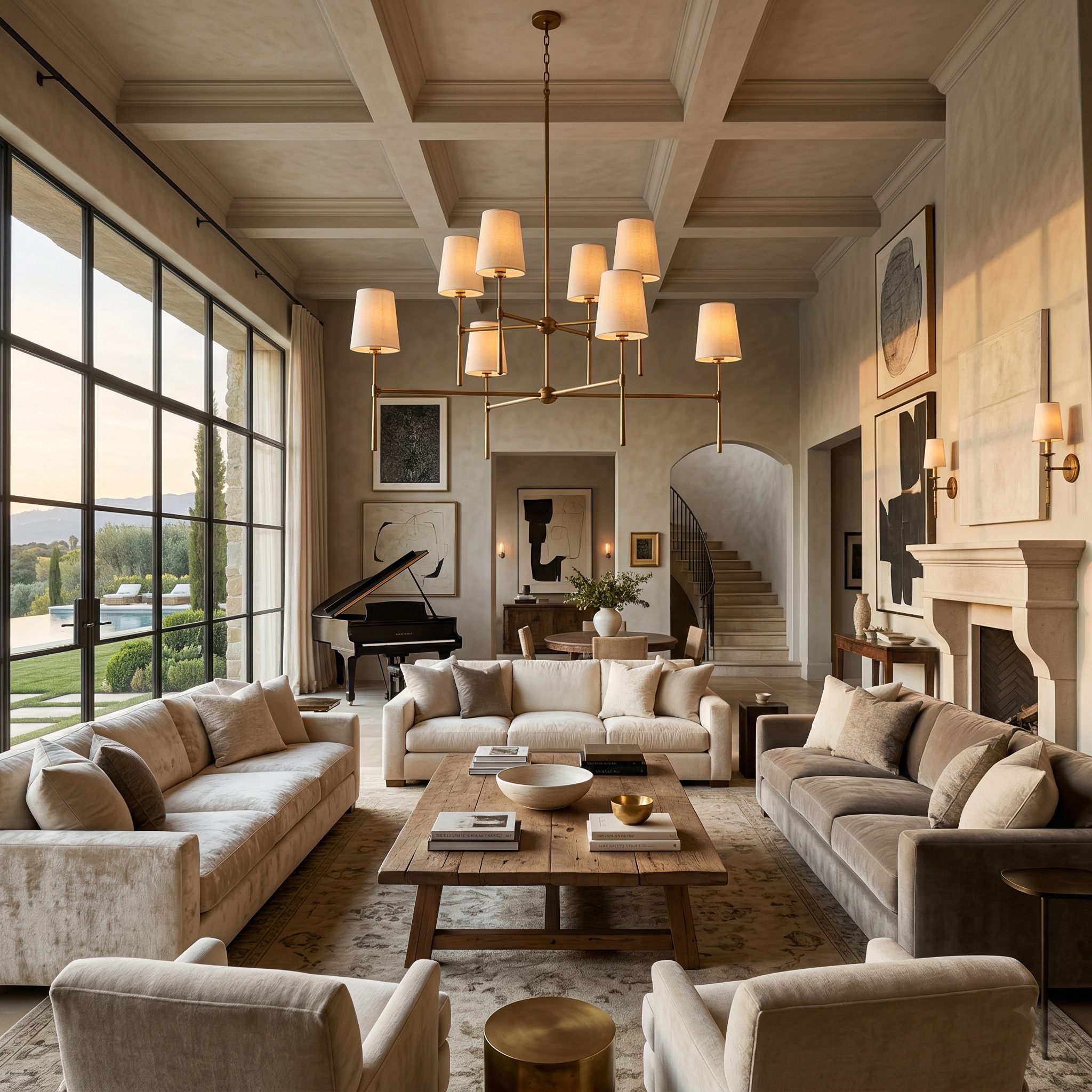 Ashin Round Chandelier