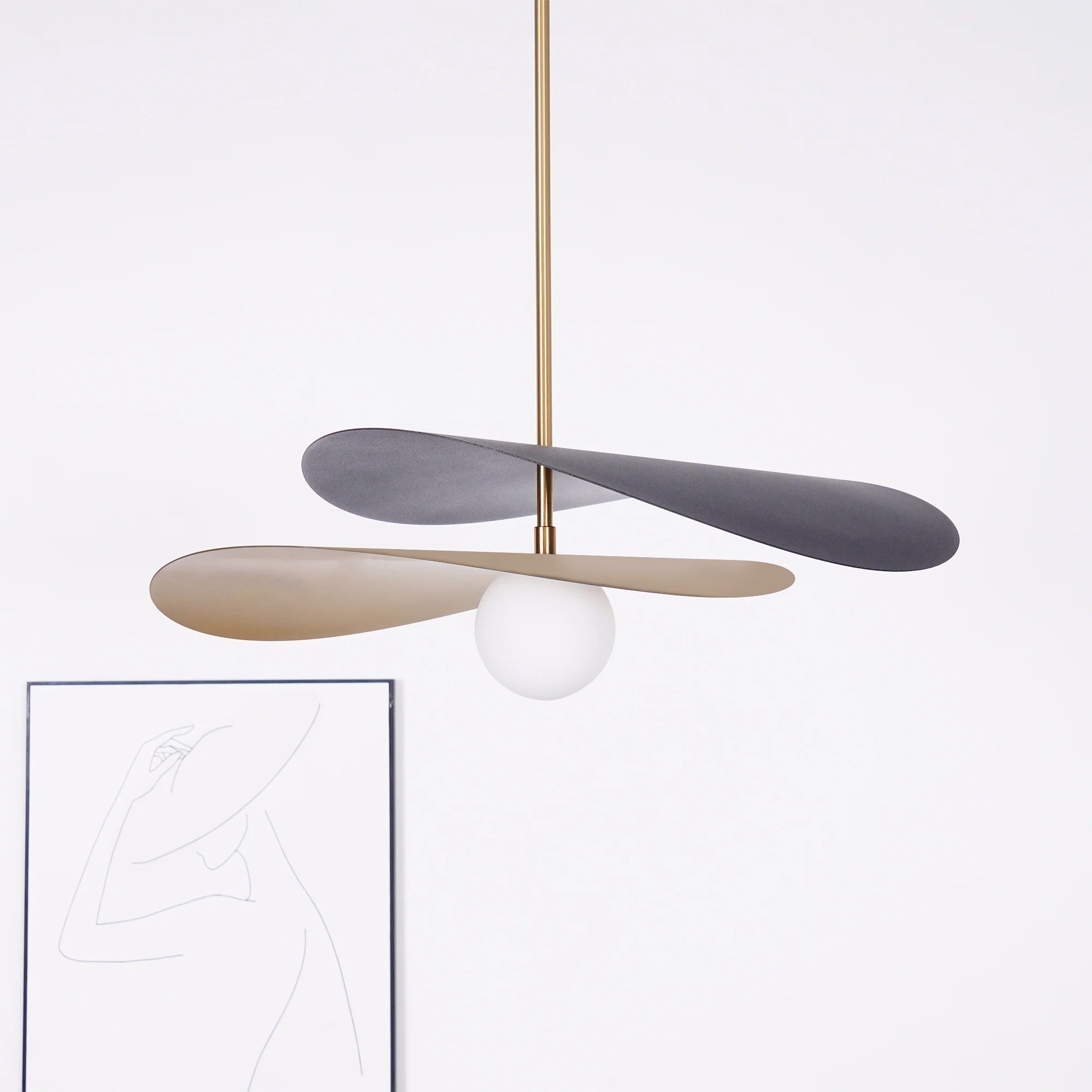 Linus Leaf Pendant Light
