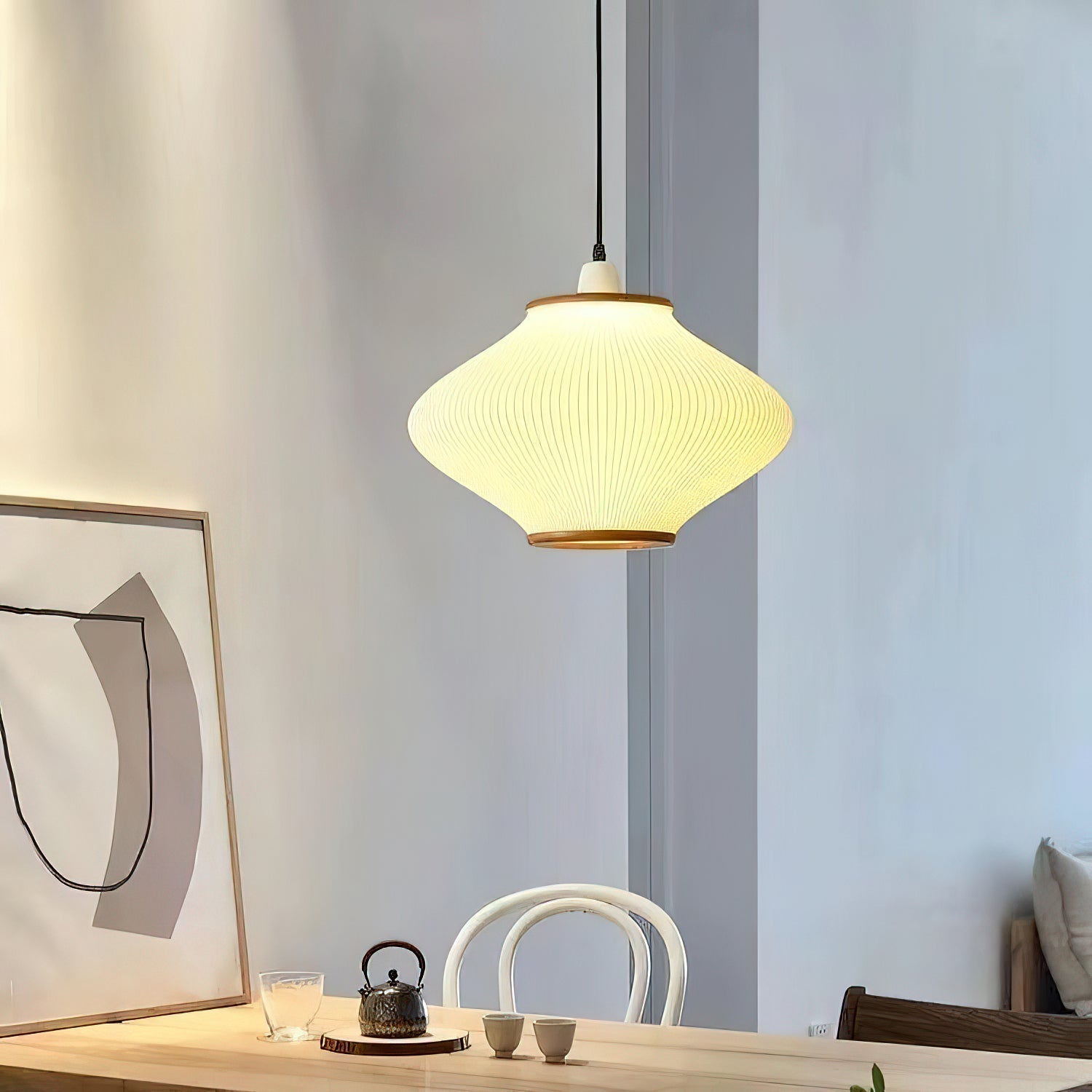 Heilyzan Japandi Style Pendant Light