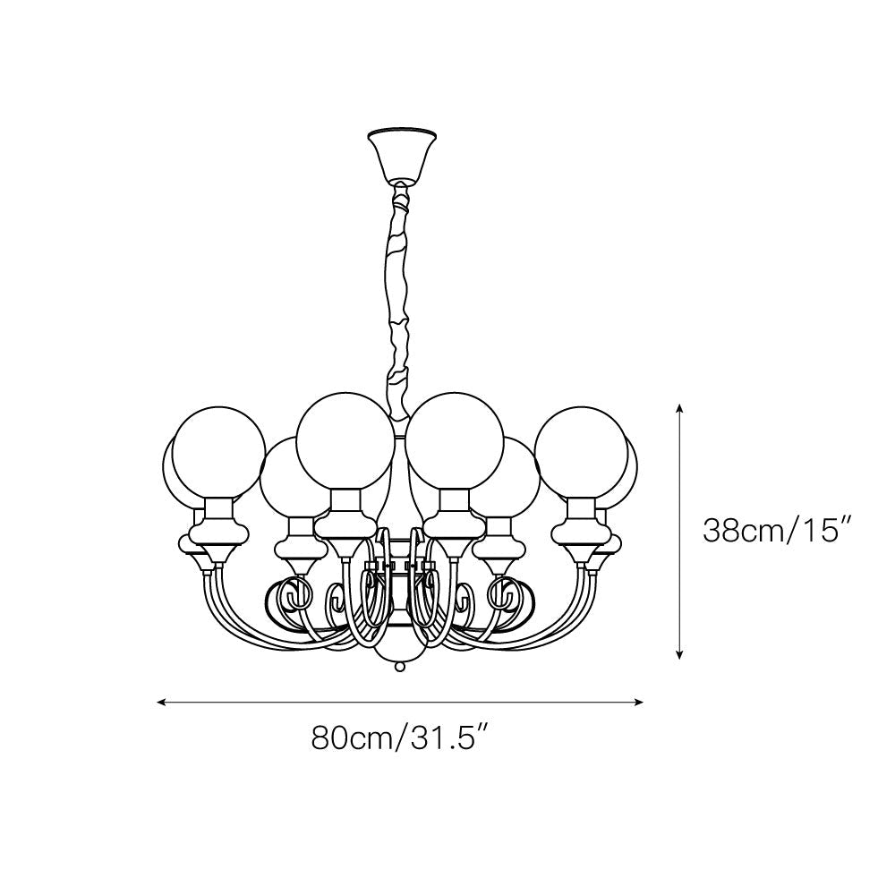 Torarer Globe Chandelier
