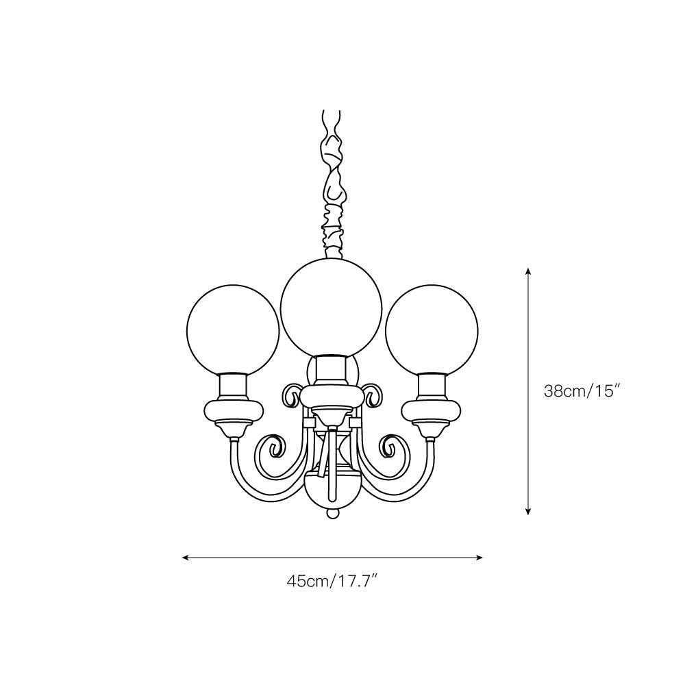 Torarer Globe Chandelier
