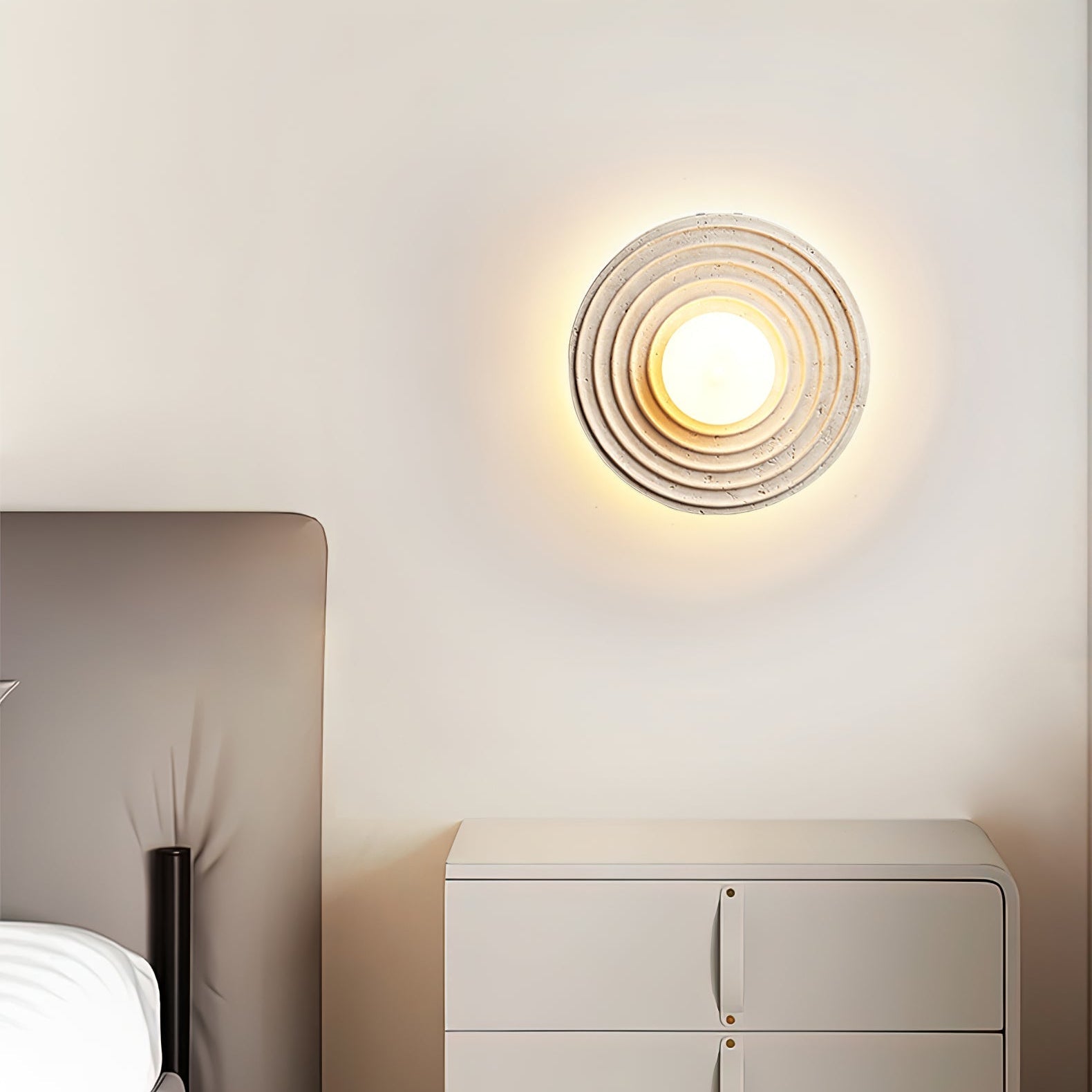 Ribensy Travertine Wall Light