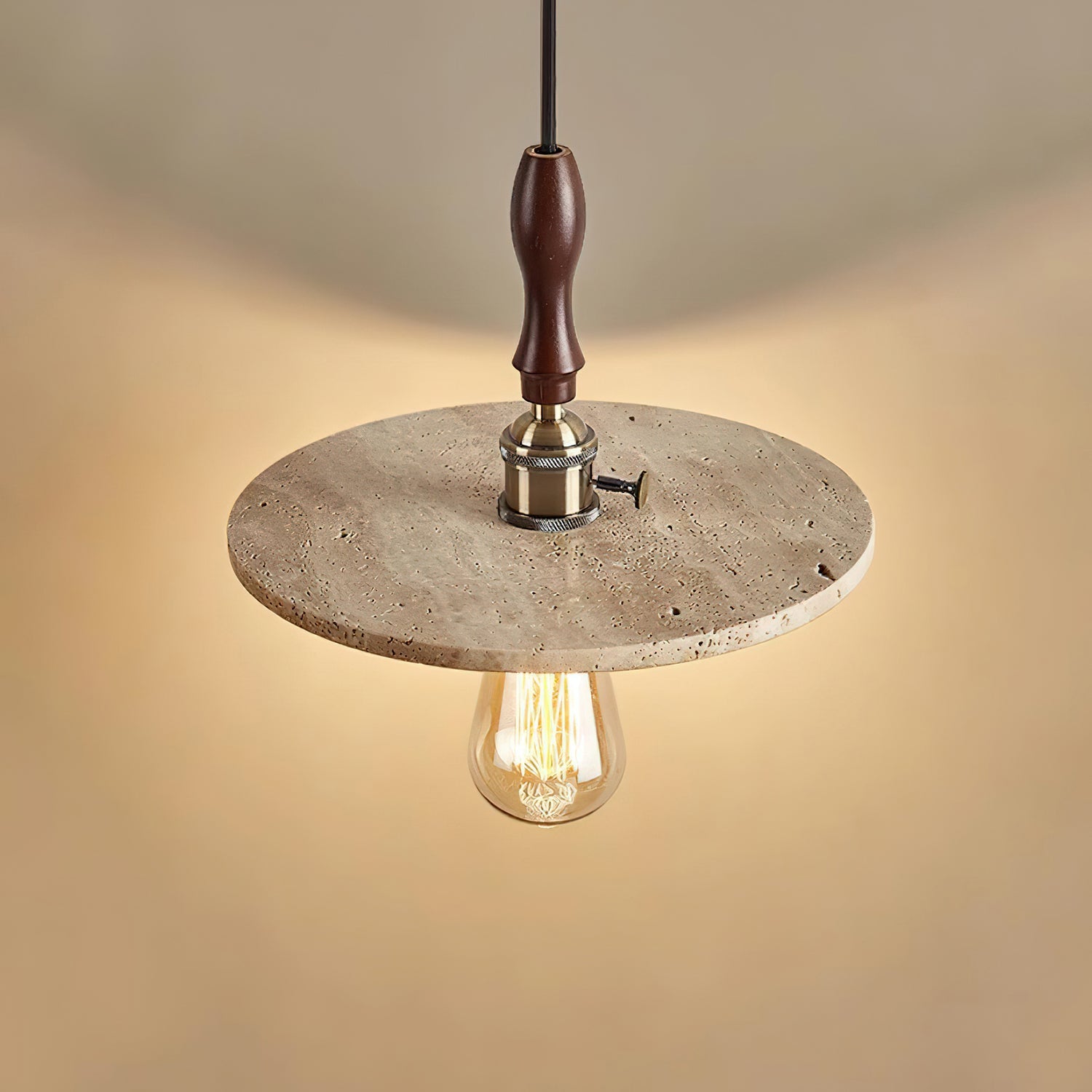 Eribes Natural Stone Pendant Light
