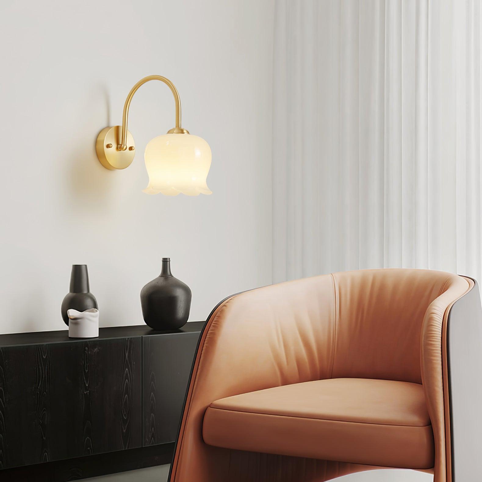 Meltoze Flower Wall Light
