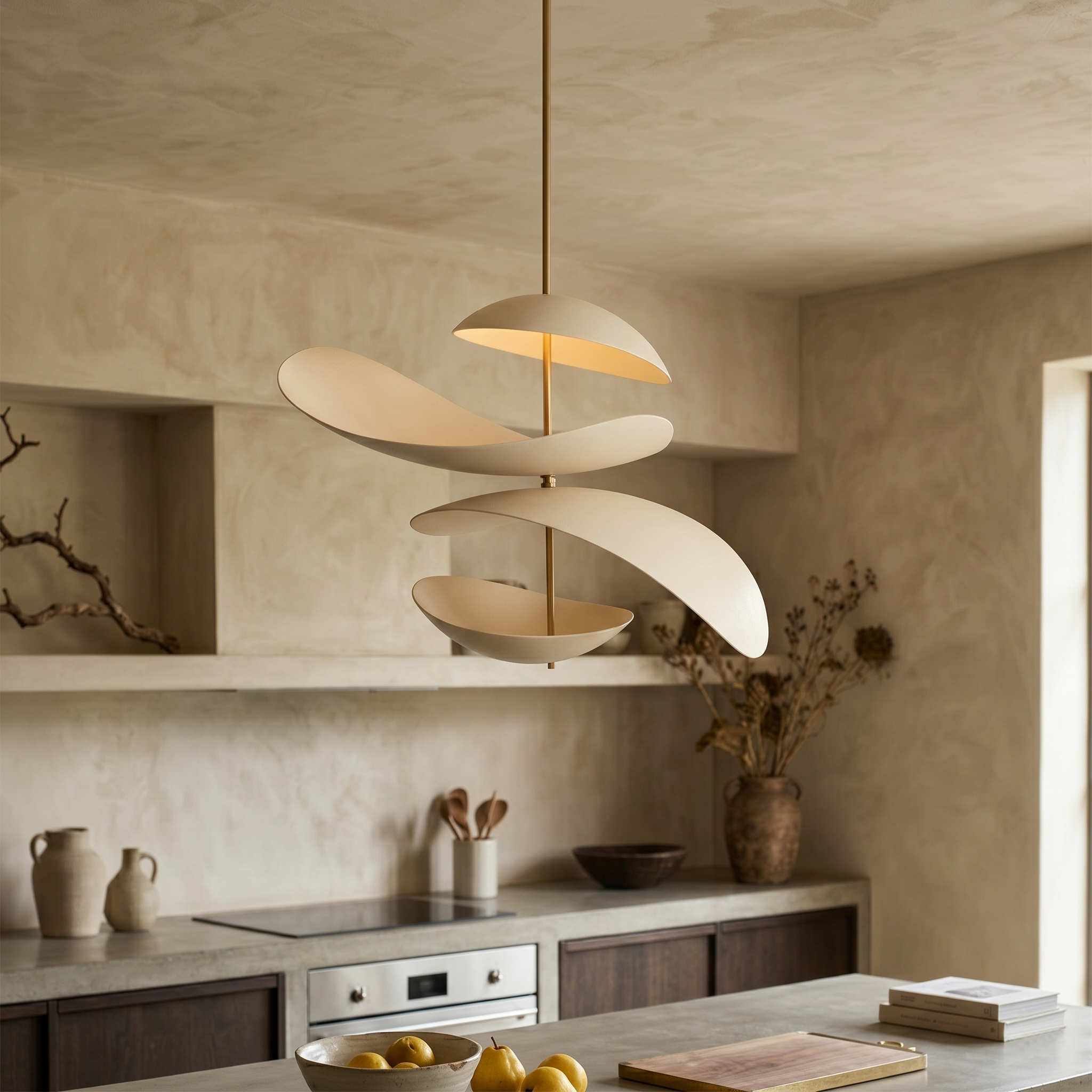 Loxey Sculptural Pendant Light
