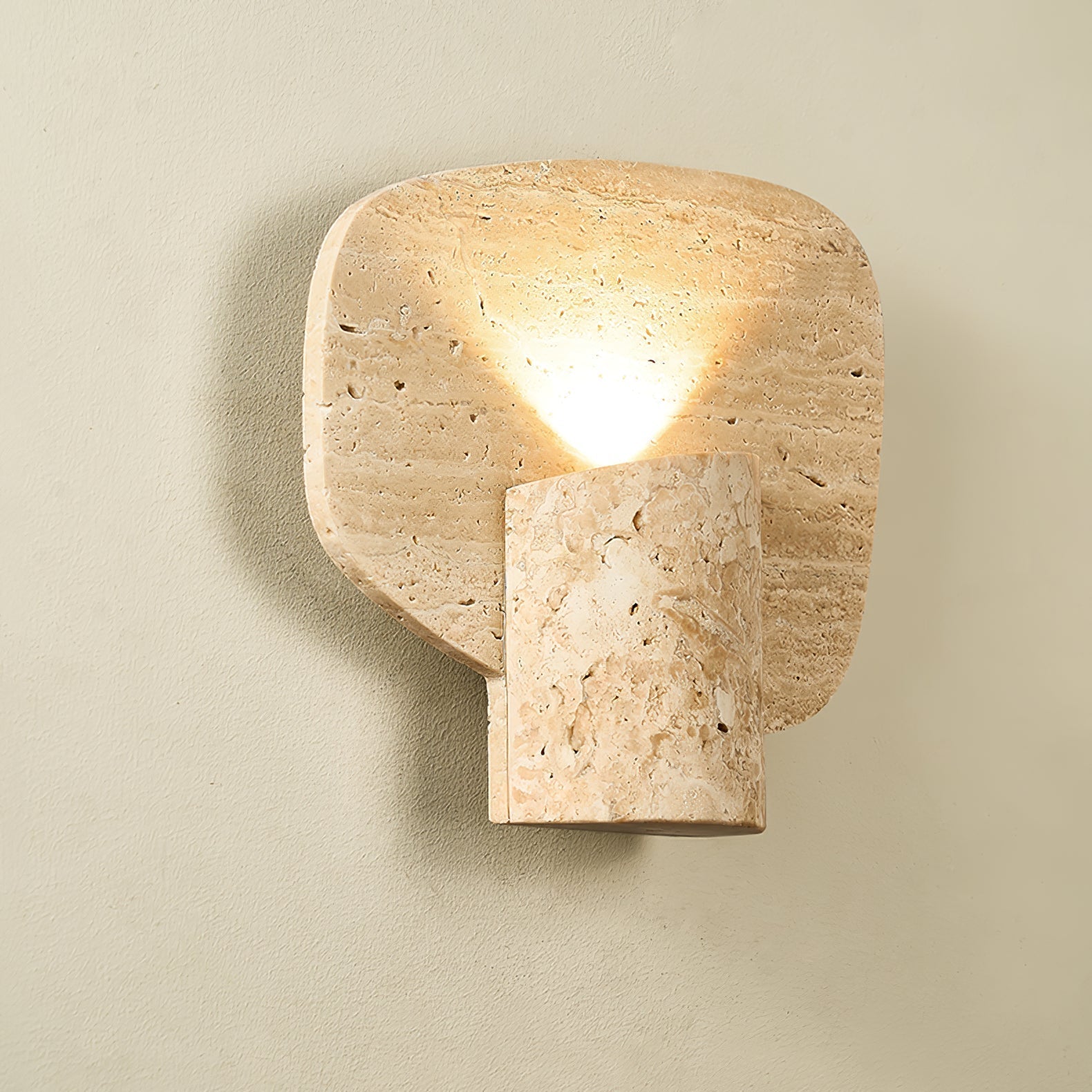 Cubone Natural Stone Wall Light