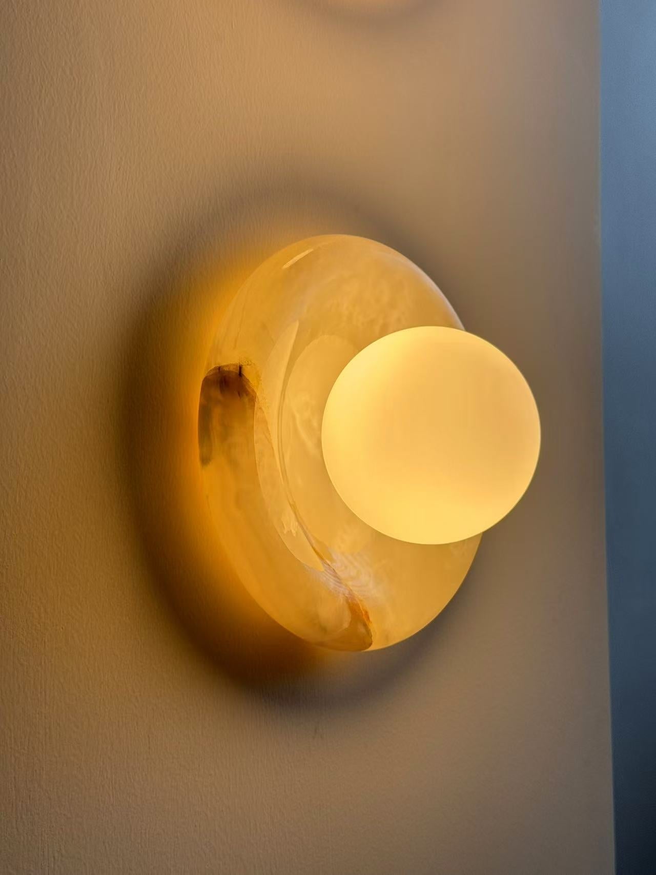 Baley Globe Wall Light