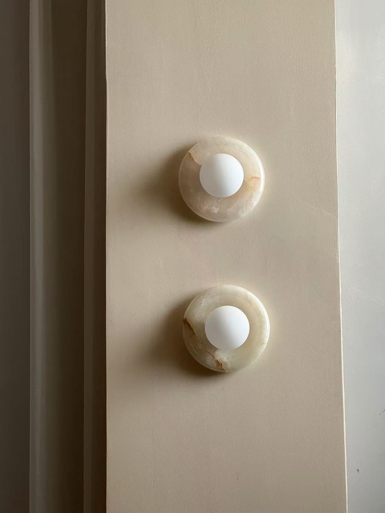 Baley Globe Wall Light