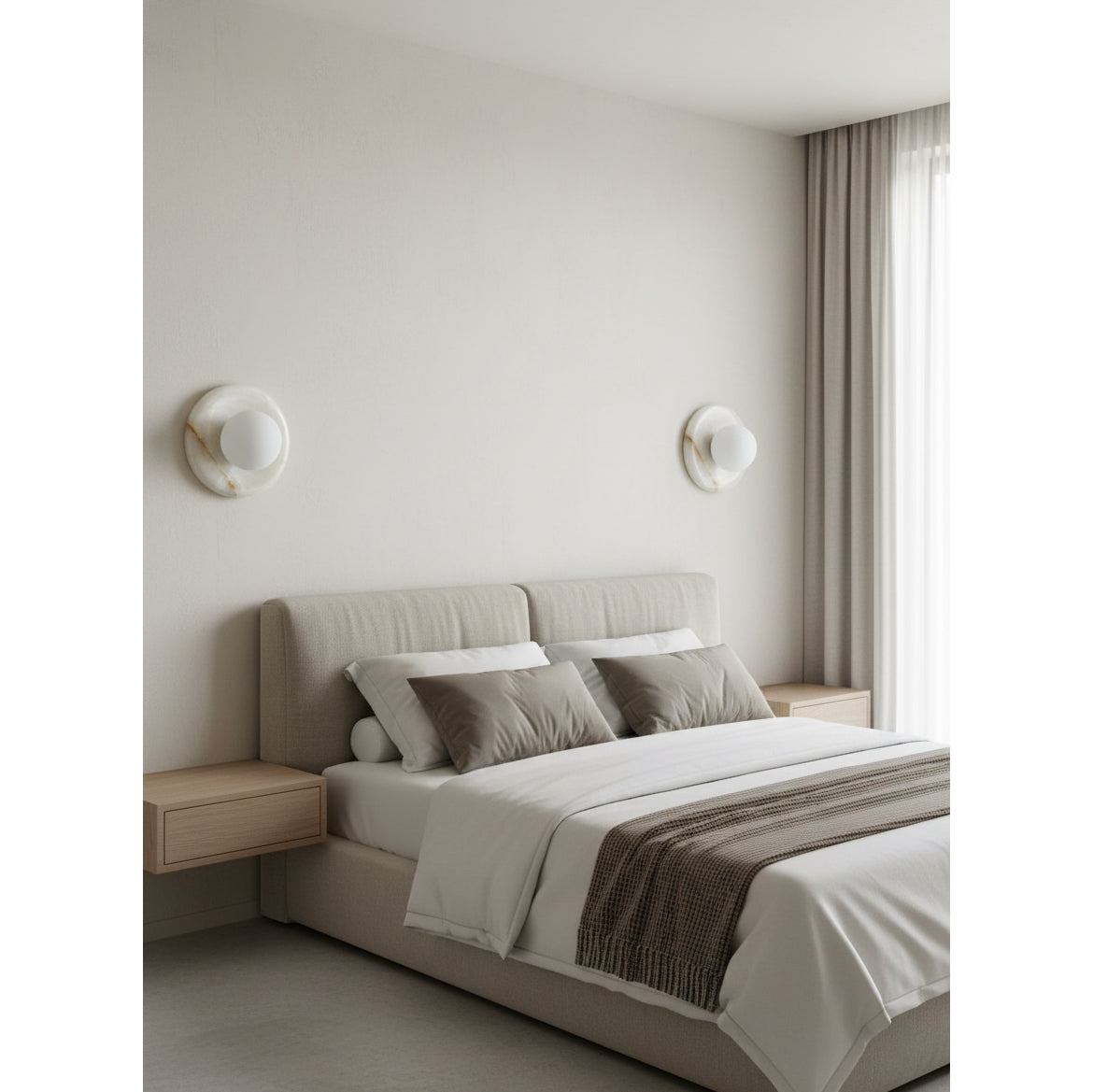 Baley Globe Wall Light