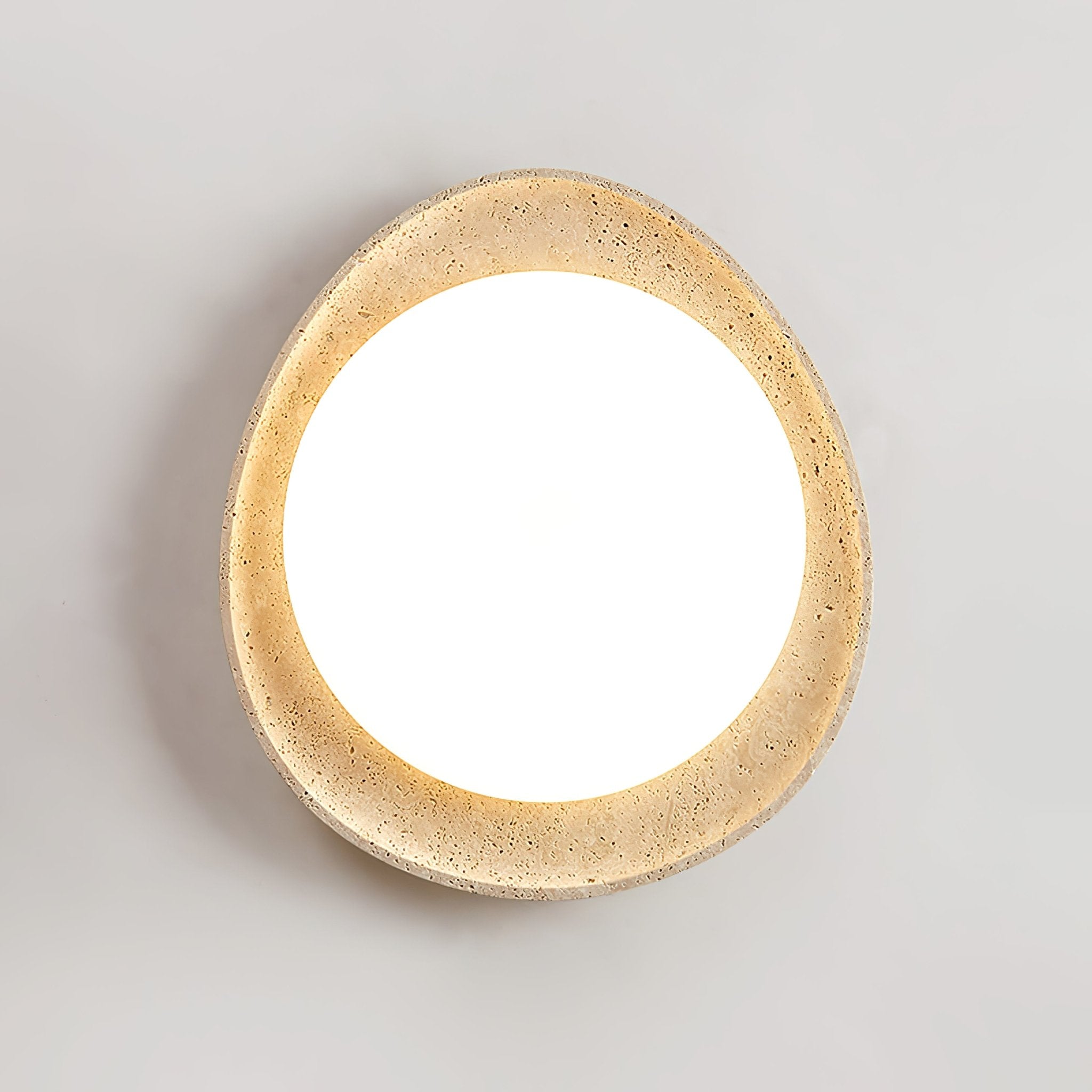 Fiolyn Leaf Natural Stone Ceiling Light