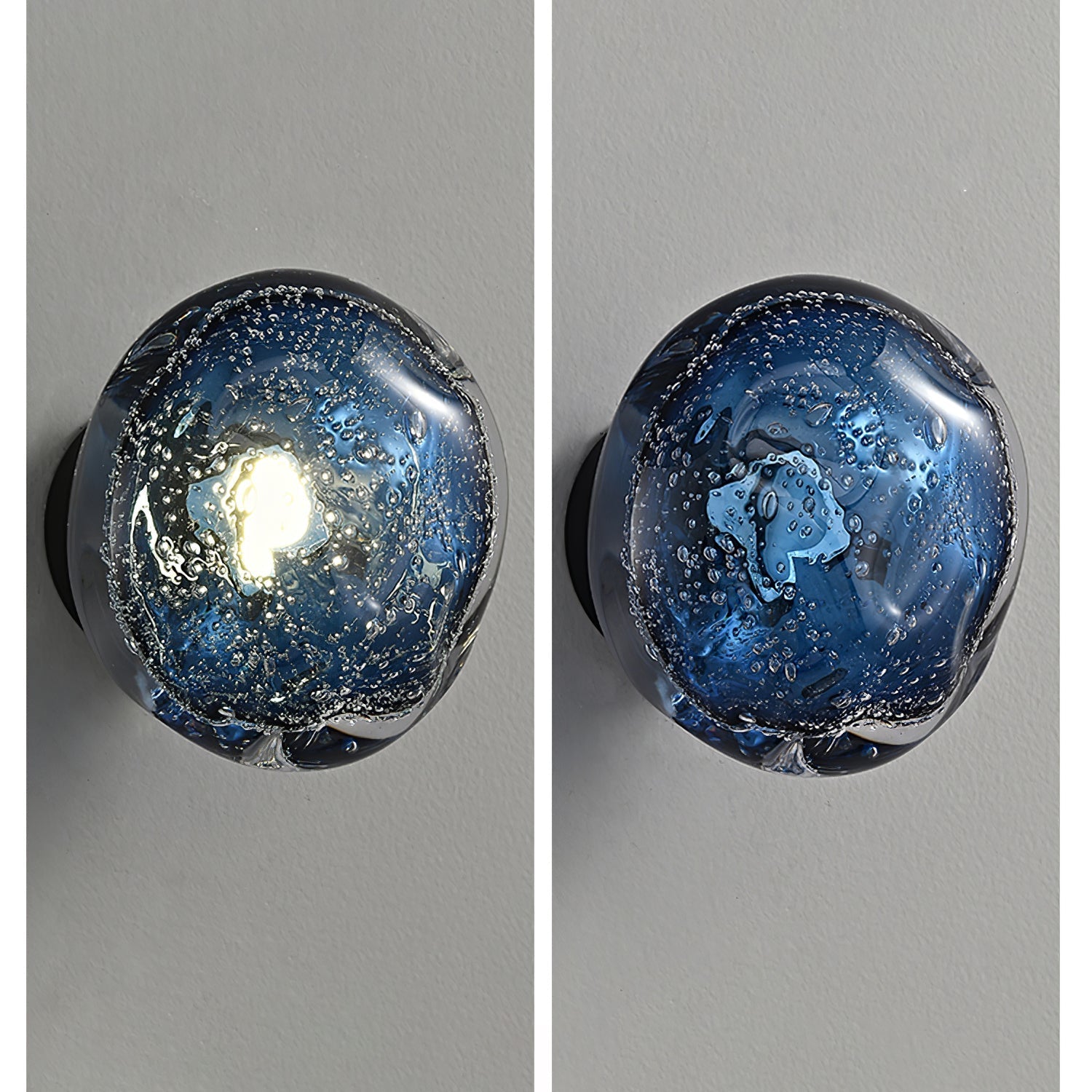Oltan Glass Wall Light