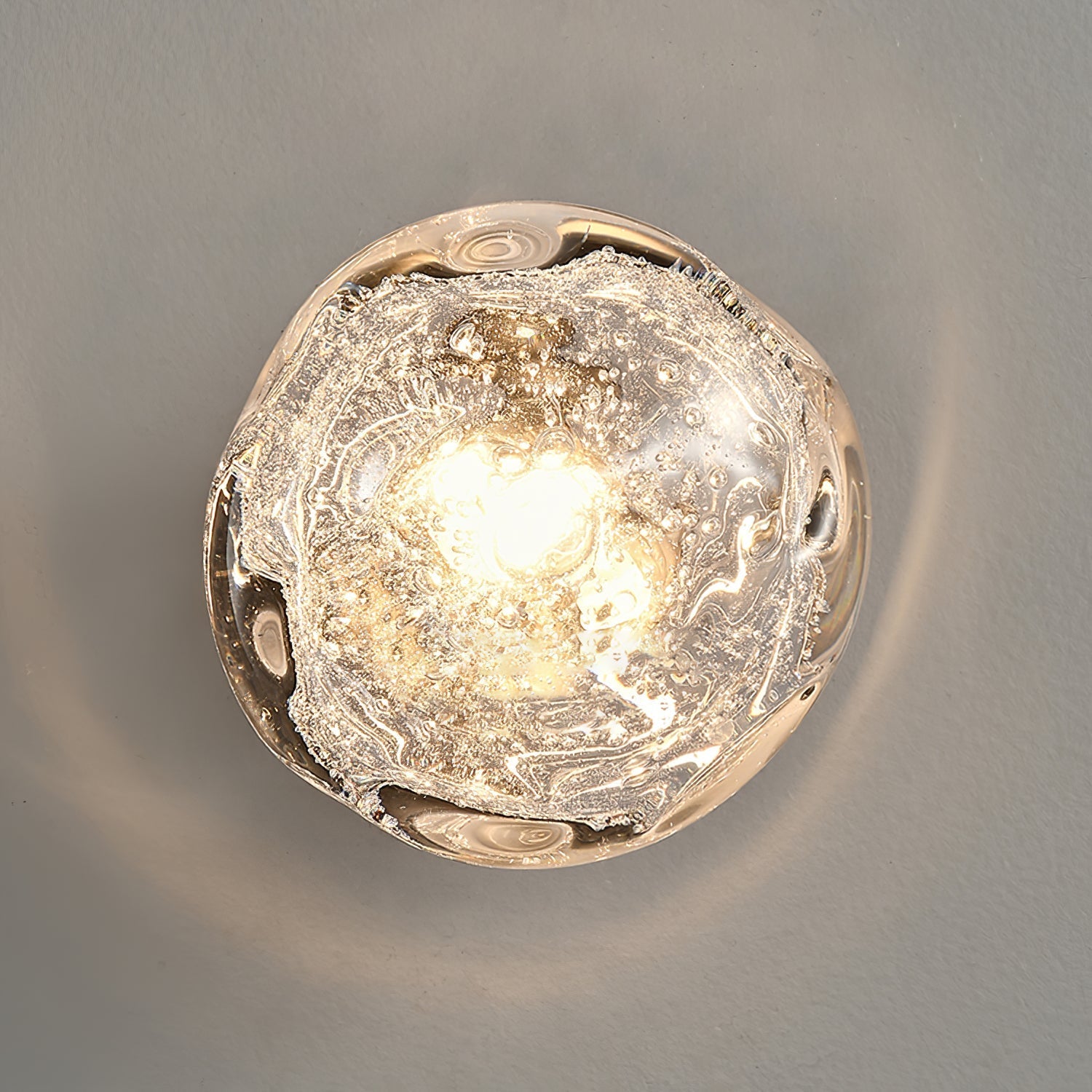 Oltan Glass Wall Light