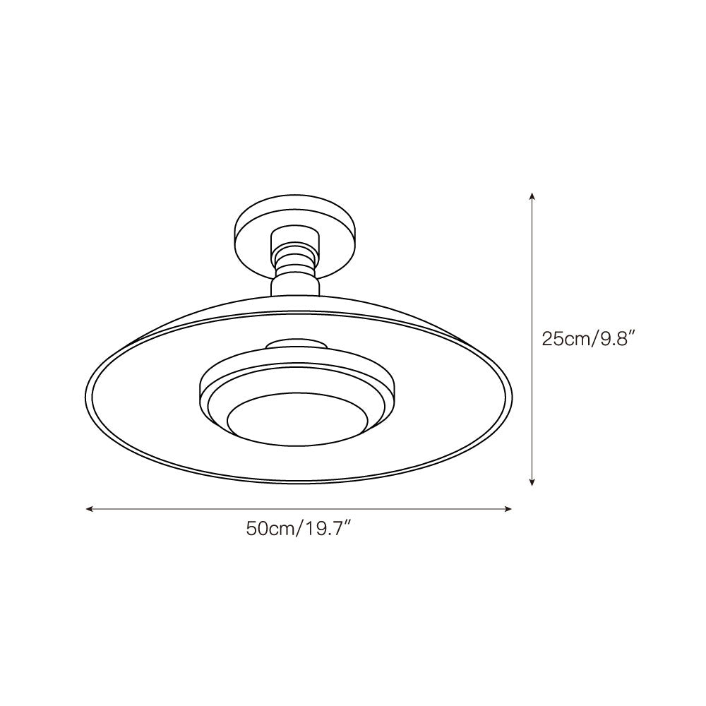 Lumeley Round Ceiling Light