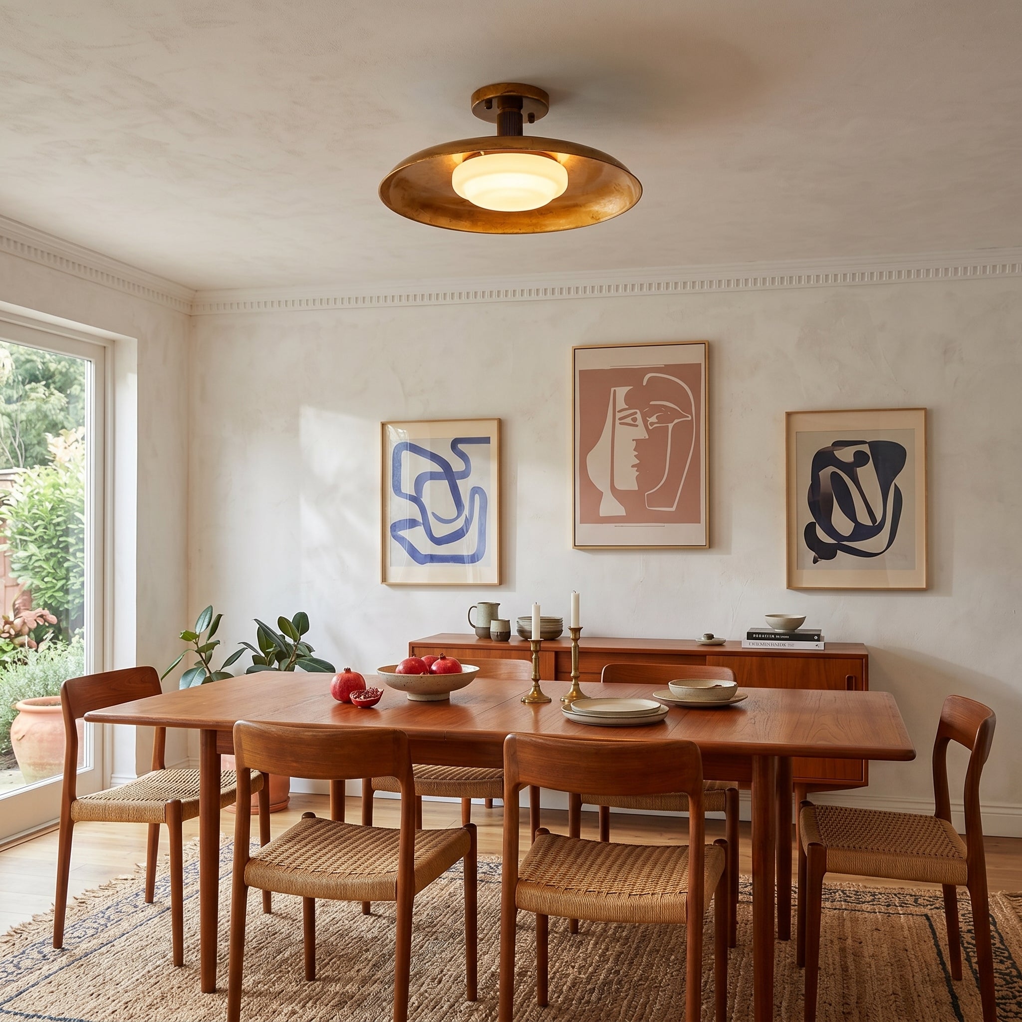Lumeley Round Ceiling Light