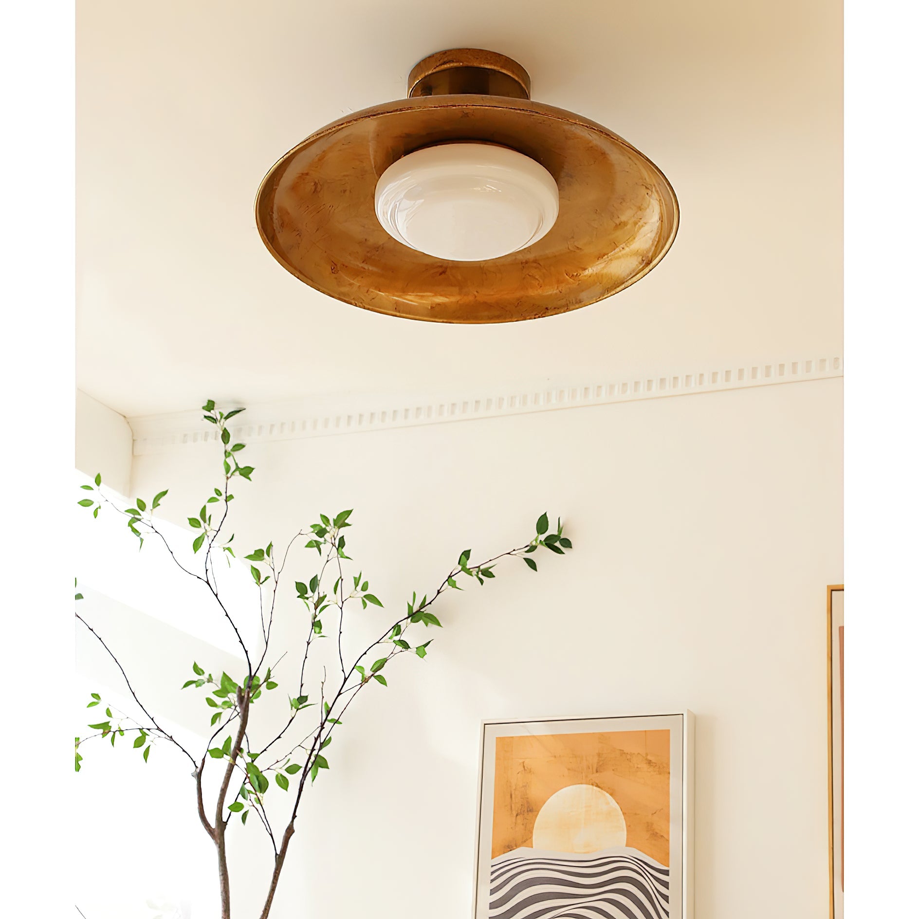 Lumeley Round Ceiling Light